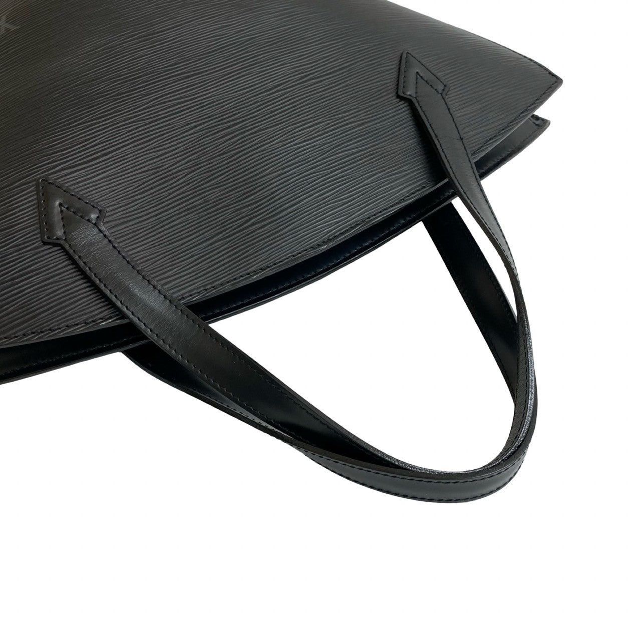 Louis Vuitton Louis Vuitton Handbag Black Leather Size ONE SIZE - 4 Thumbnail