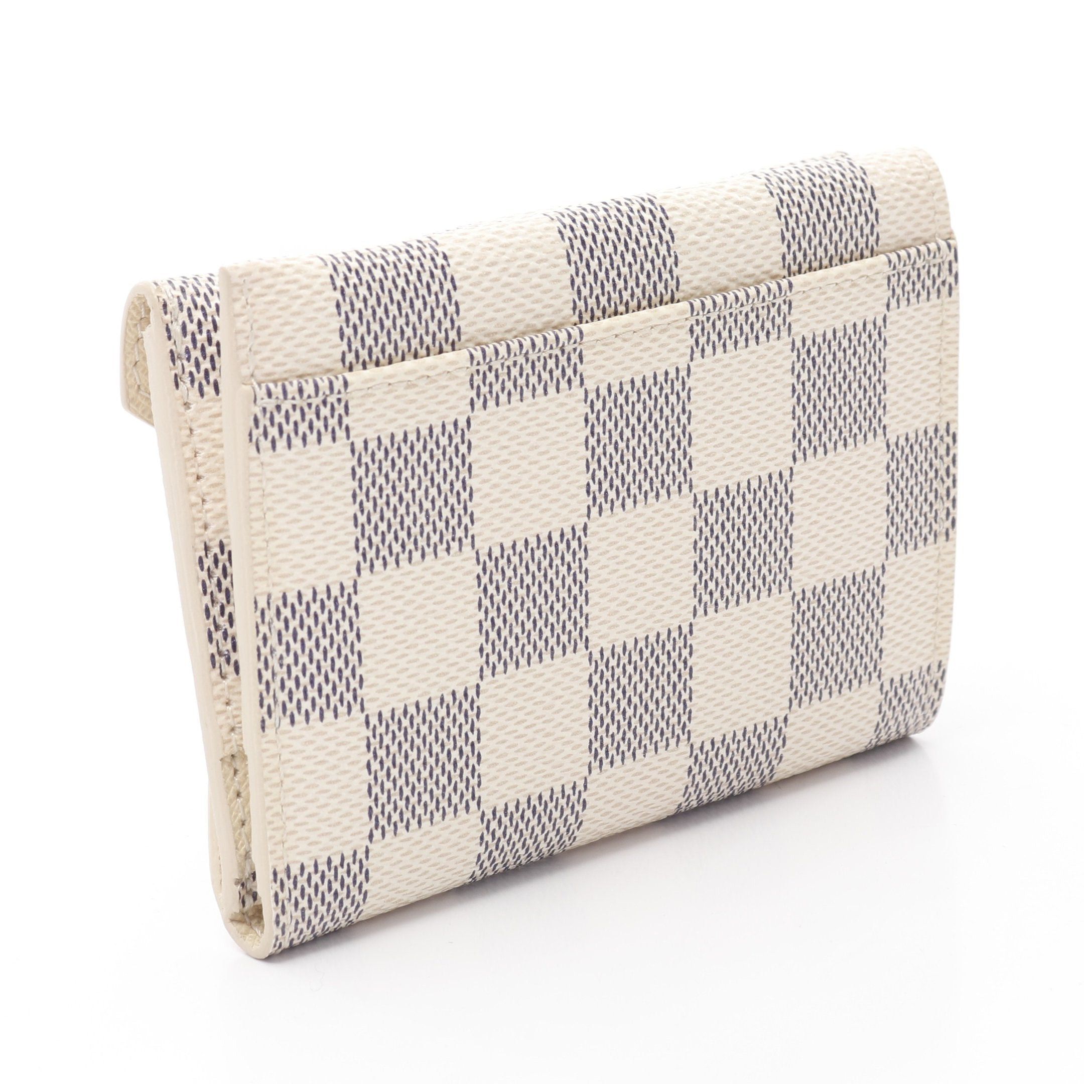 Louis Vuitton Louis Vuitton Portefeuil Origami Compact Damier Azur Double Hook Wallet White Size ONE SIZE - 2 Thumbnail