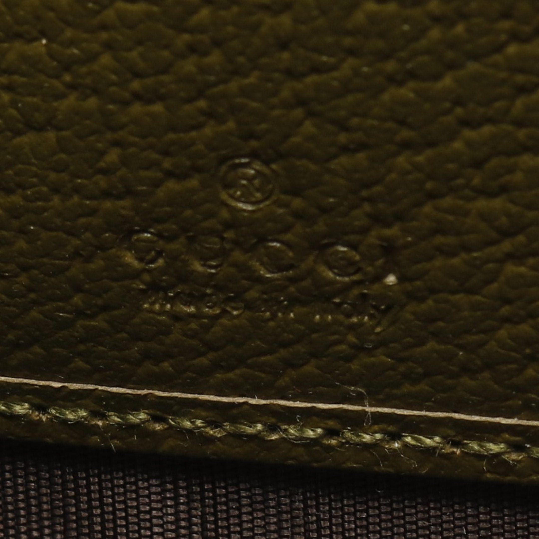 Gucci Gucci Off The Grid Gg Canvas Round Zipper Long Wallet Leather Khaki Green Size ONE SIZE - 4 Thumbnail