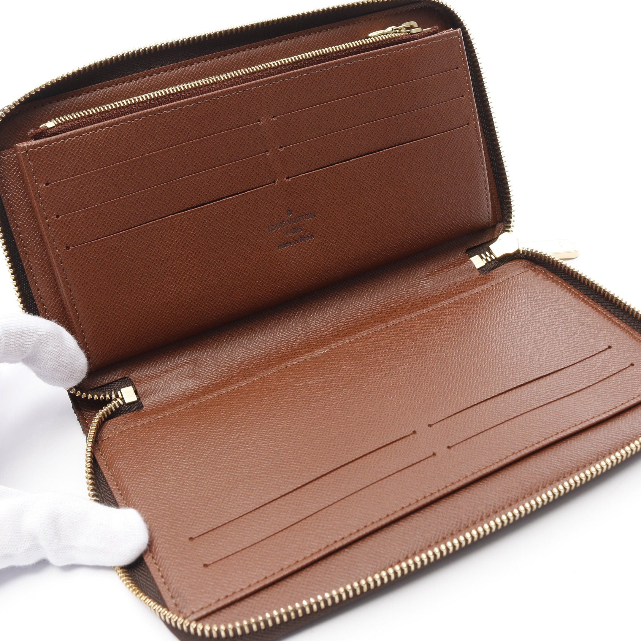 Louis Vuitton Louis Vuitton Zippy Organizer Monogram Round Zipper Long Wallet Brown Size ONE SIZE - 3 Thumbnail