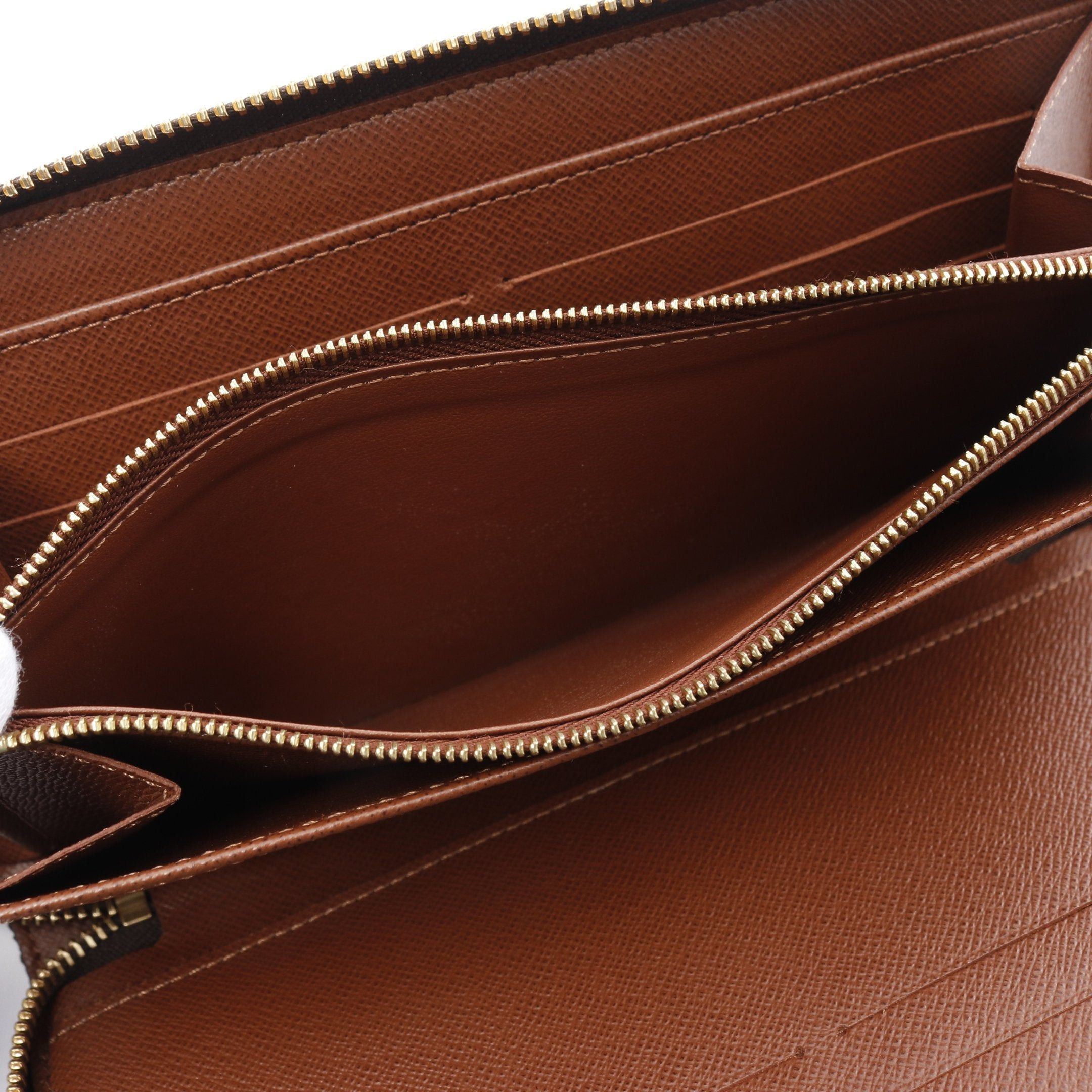 Louis Vuitton Louis Vuitton Zippy Organizer Monogram Round Zipper Long Wallet Brown Size ONE SIZE - 6 Thumbnail