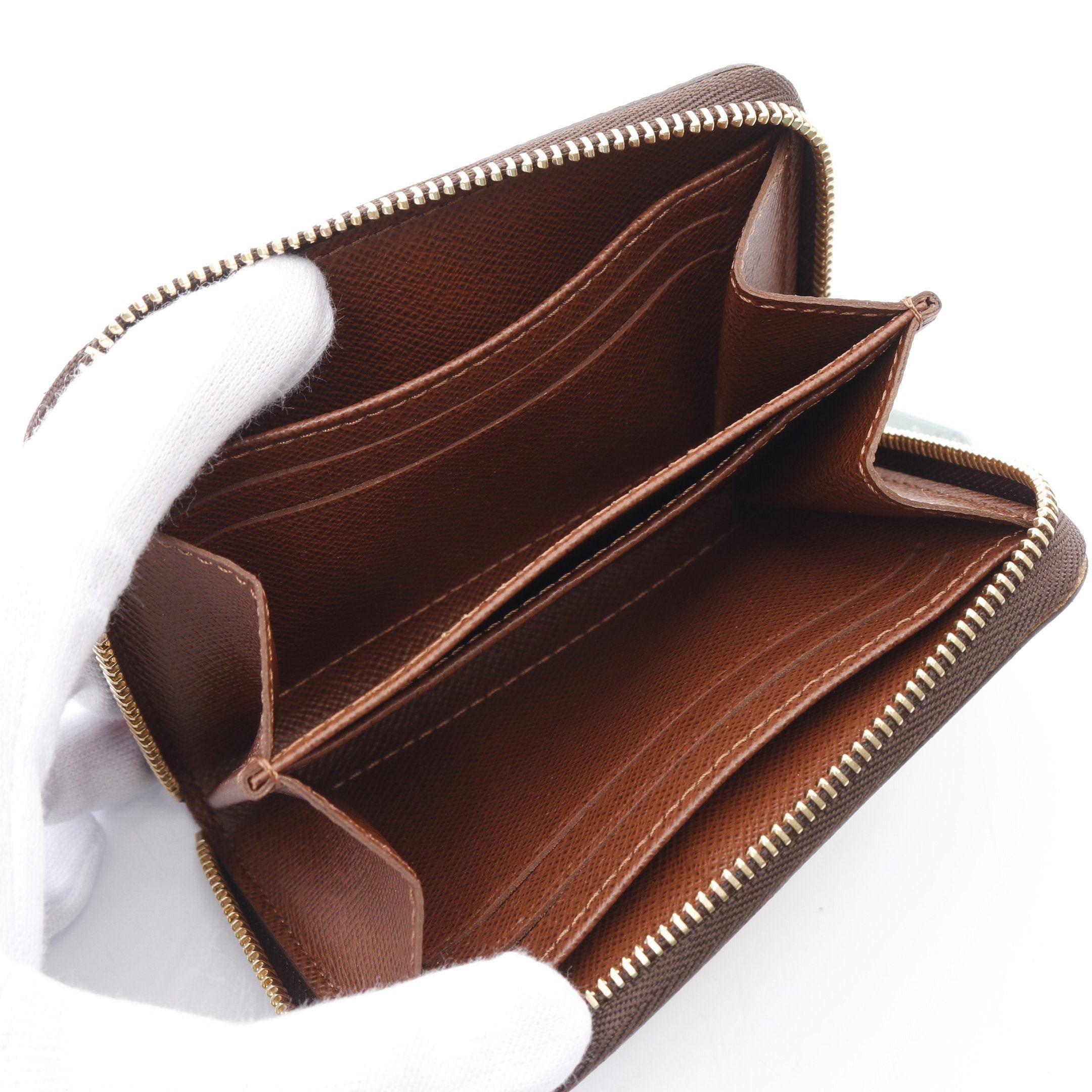 Louis Vuitton Louis Vuitton Zippy Coin Purse Monogram Brown Size ONE SIZE - 3 Thumbnail
