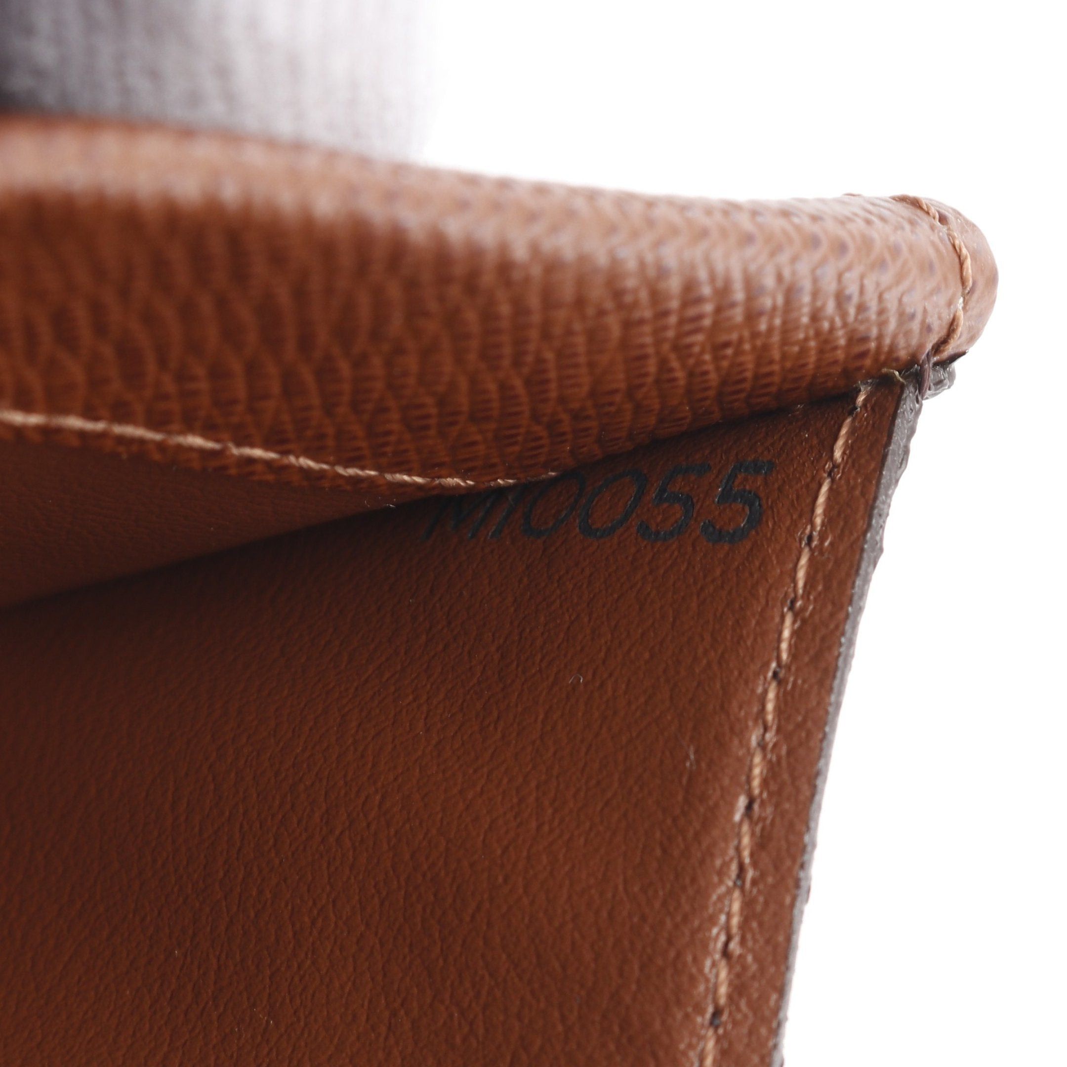 Louis Vuitton Louis Vuitton Porte-Monnaie Plastic Monogram Coin Purse Leather Brown Size ONE SIZE - 5 Thumbnail