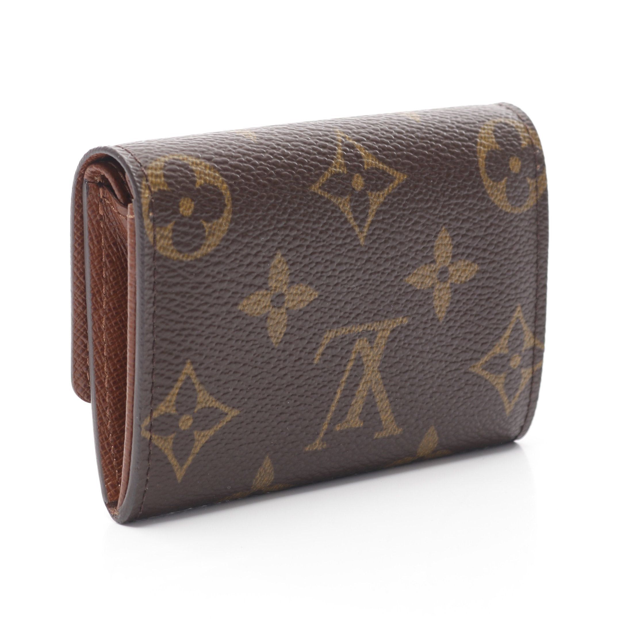 Louis Vuitton Louis Vuitton Porte-Monnaie Plastic Monogram Coin Purse Leather Brown Size ONE SIZE - 2 Thumbnail