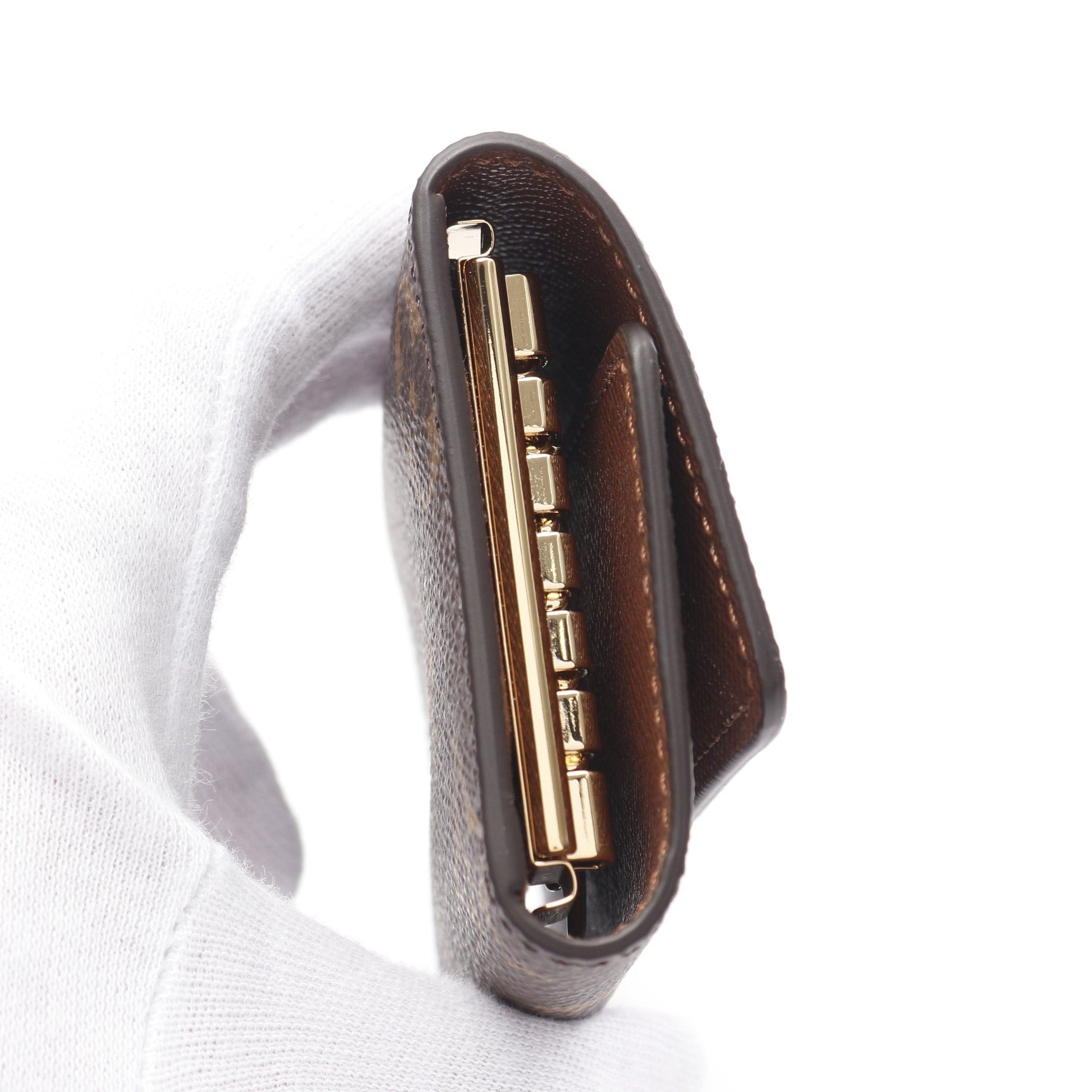 Louis Vuitton Louis Vuitton Multicle 6 Monogram Key Case Brown Size ONE SIZE - 5 Thumbnail