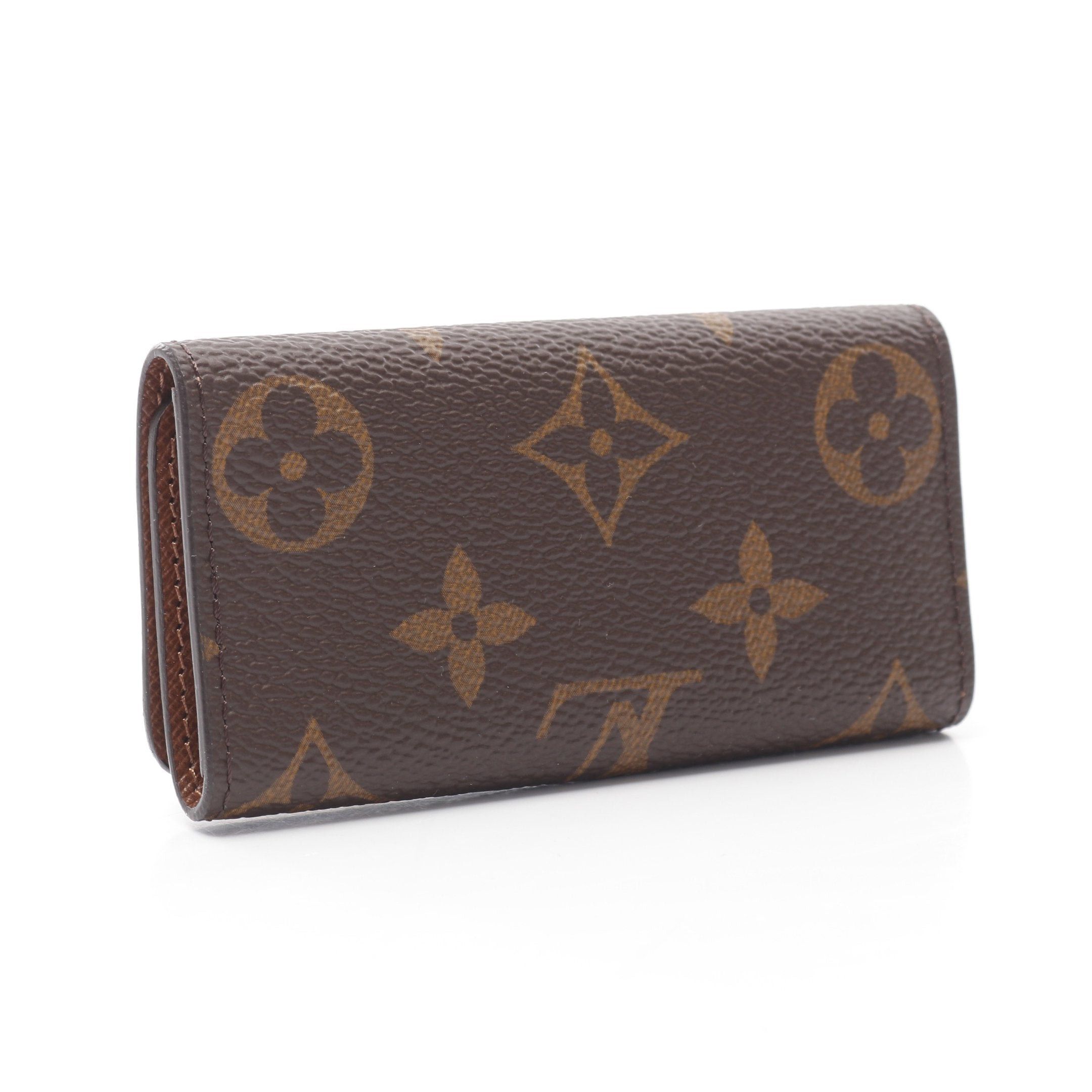 Louis Vuitton Louis Vuitton Multicle 4 Monogram Ring Chain Key Case Brown Size ONE SIZE - 2 Thumbnail