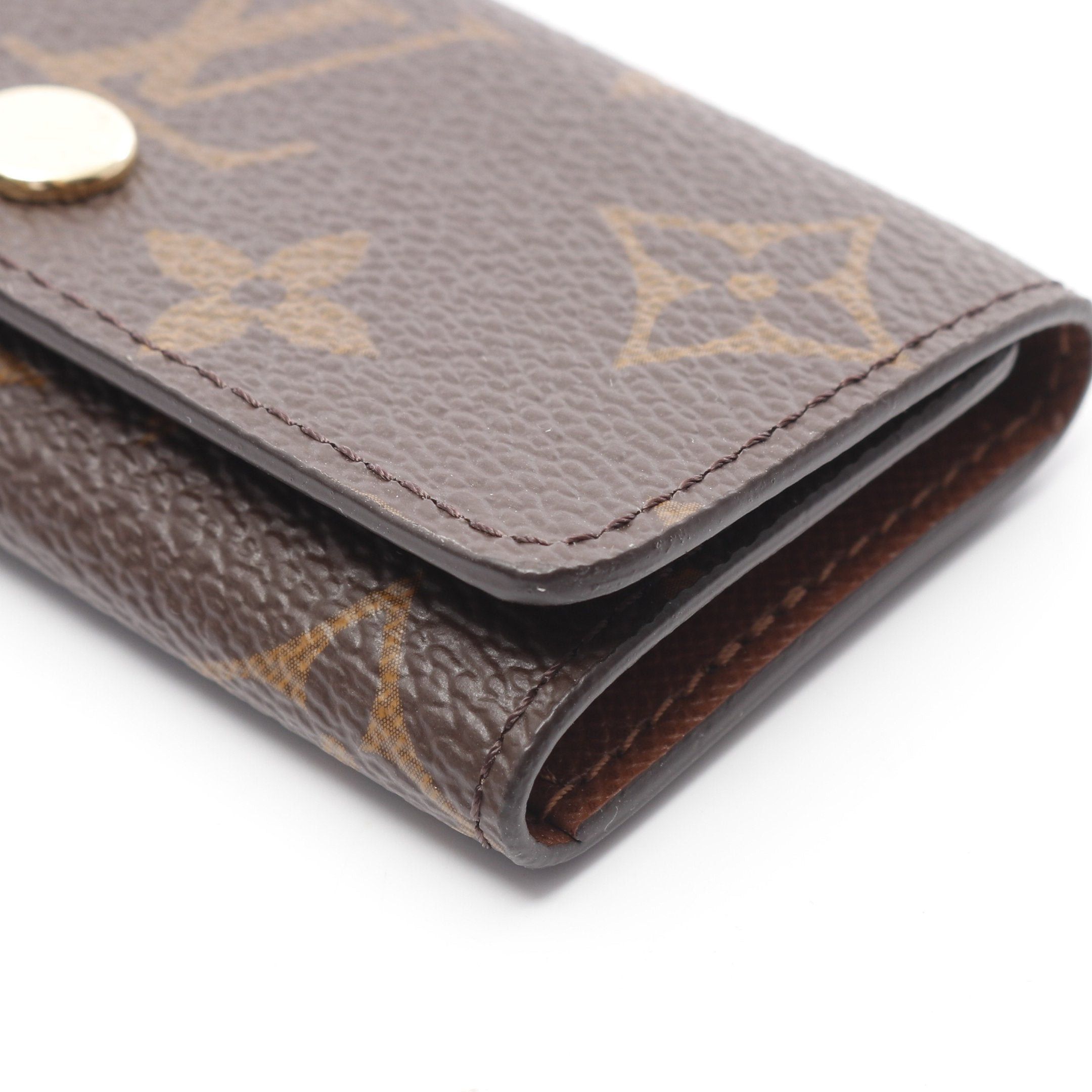Louis Vuitton Louis Vuitton Multicle 4 Monogram Ring Chain Key Case Brown Size ONE SIZE - 5 Thumbnail