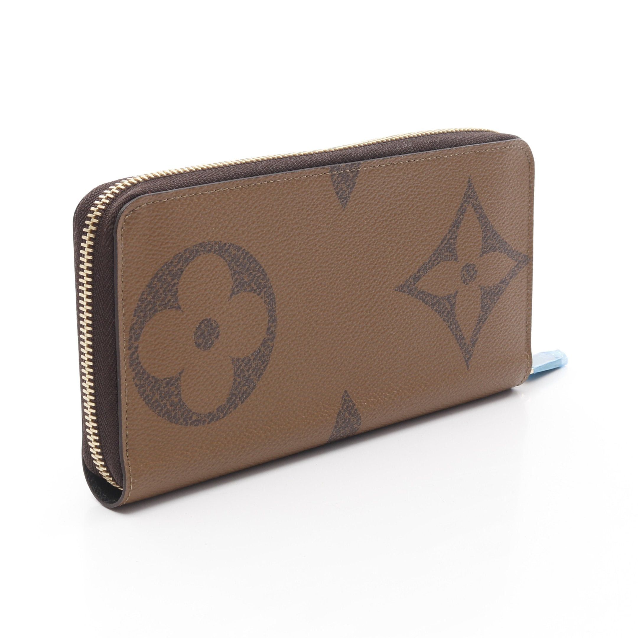Louis Vuitton Louis Vuitton Zippy Wallet Monogram Giant Reverse Round Zipper Long Leather Light Brown Size ONE SIZE - 2 Thumbnail