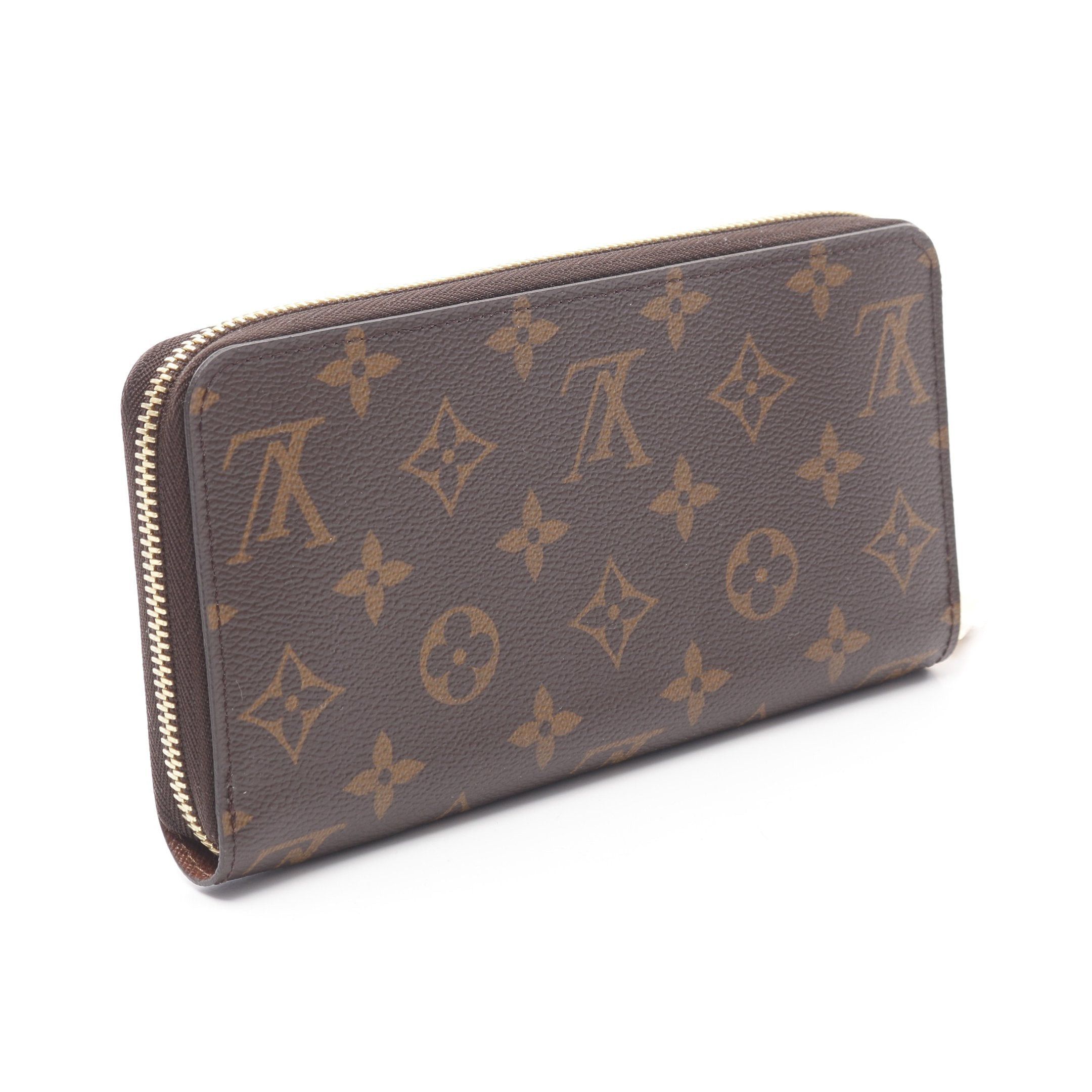Louis Vuitton Louis Vuitton Zippy Wallet Monogram Round Zipper Long Brown Size ONE SIZE - 2 Thumbnail