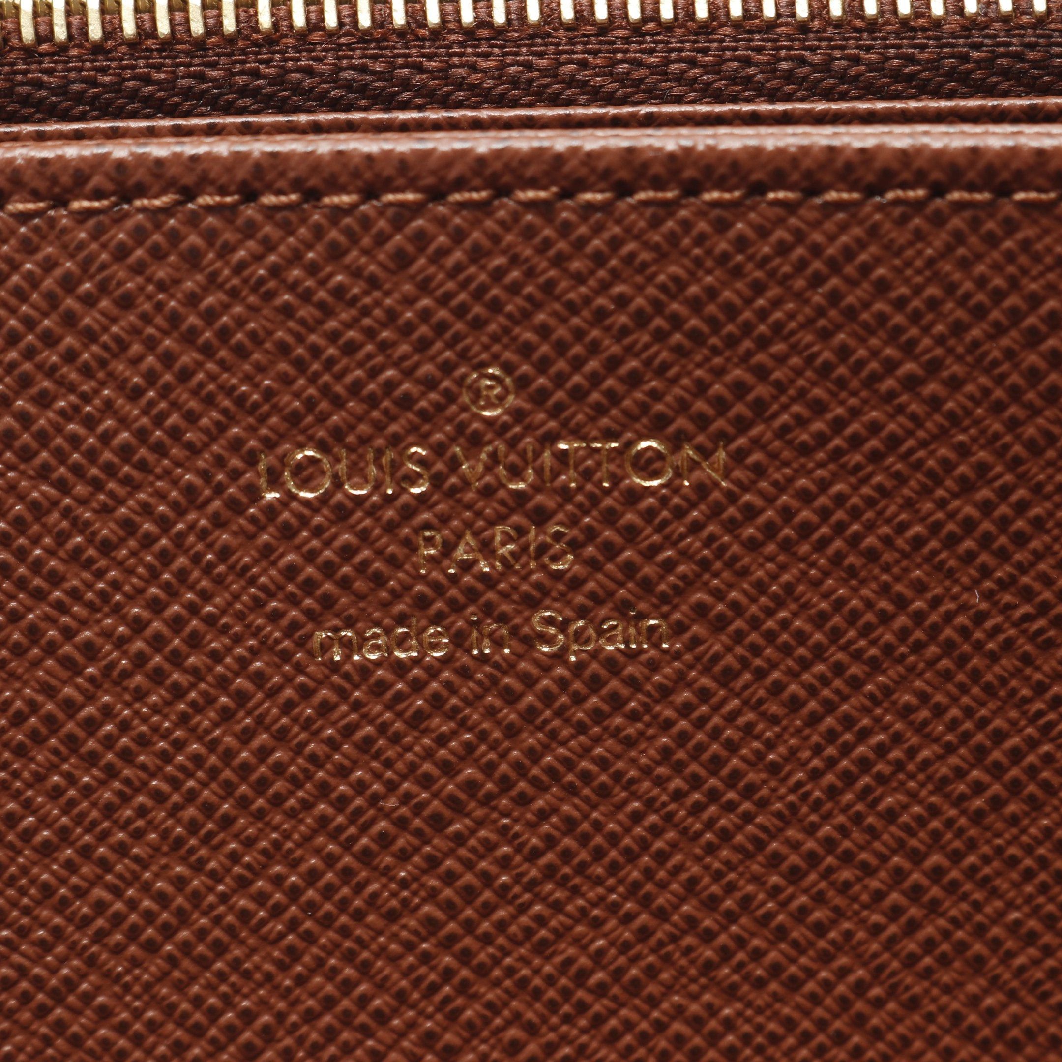 Louis Vuitton Louis Vuitton Zippy Wallet Monogram Round Zipper Long Brown Size ONE SIZE - 4 Thumbnail