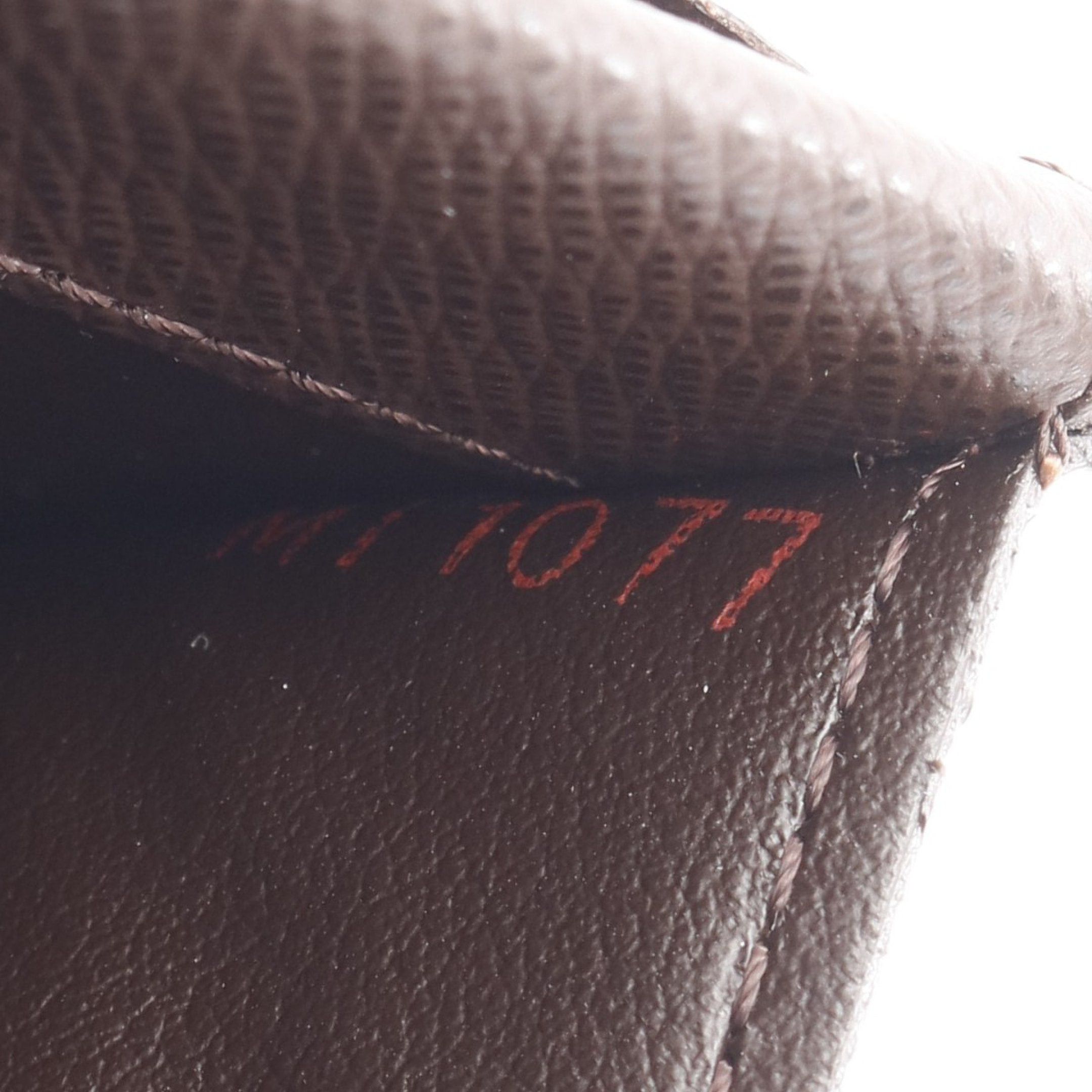 Louis Vuitton Louis Vuitton Portomonepura Damier Ebene Coin Purse Brown Size ONE SIZE - 5 Thumbnail