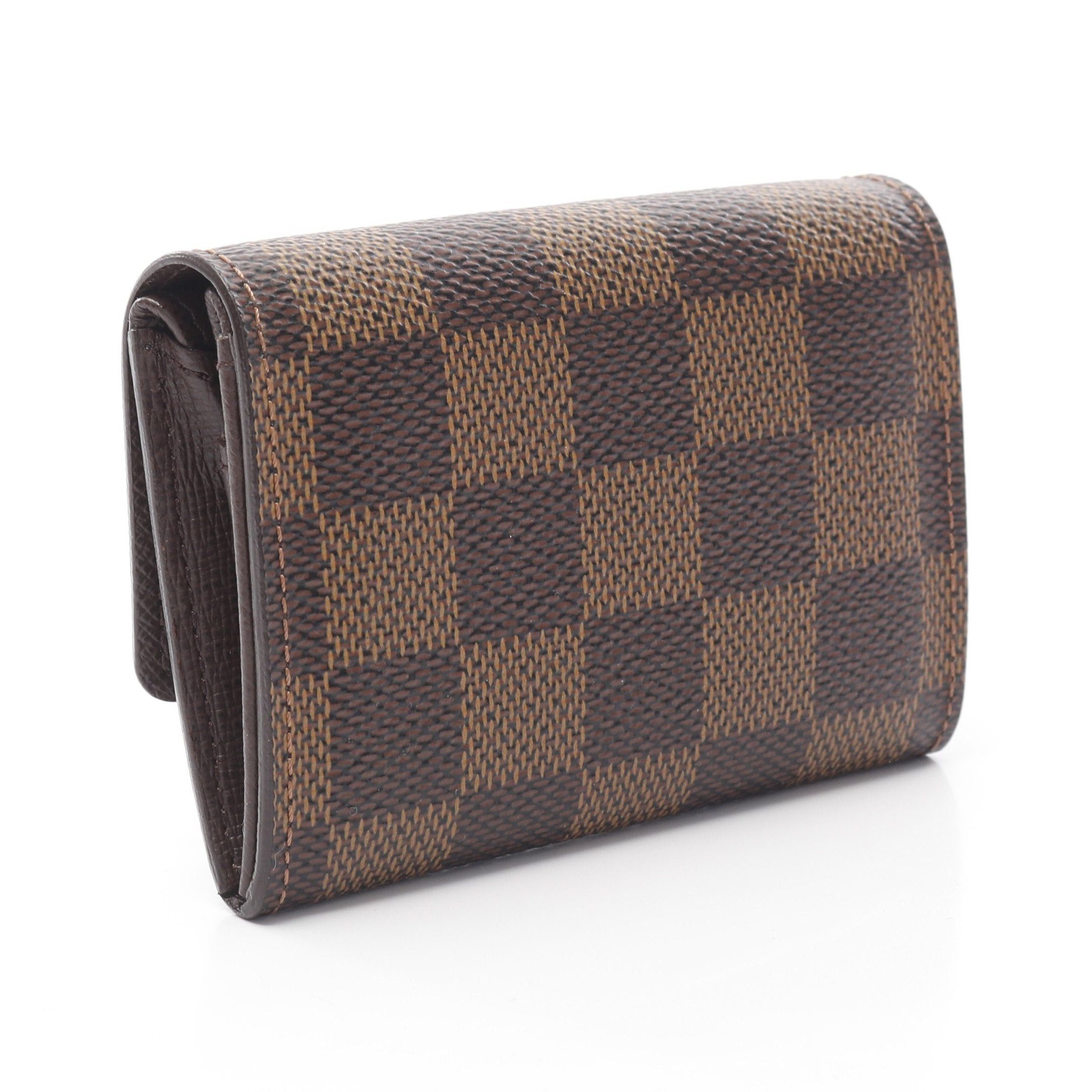 Louis Vuitton Louis Vuitton Portomonepura Damier Ebene Coin Purse Brown Size ONE SIZE - 2 Thumbnail