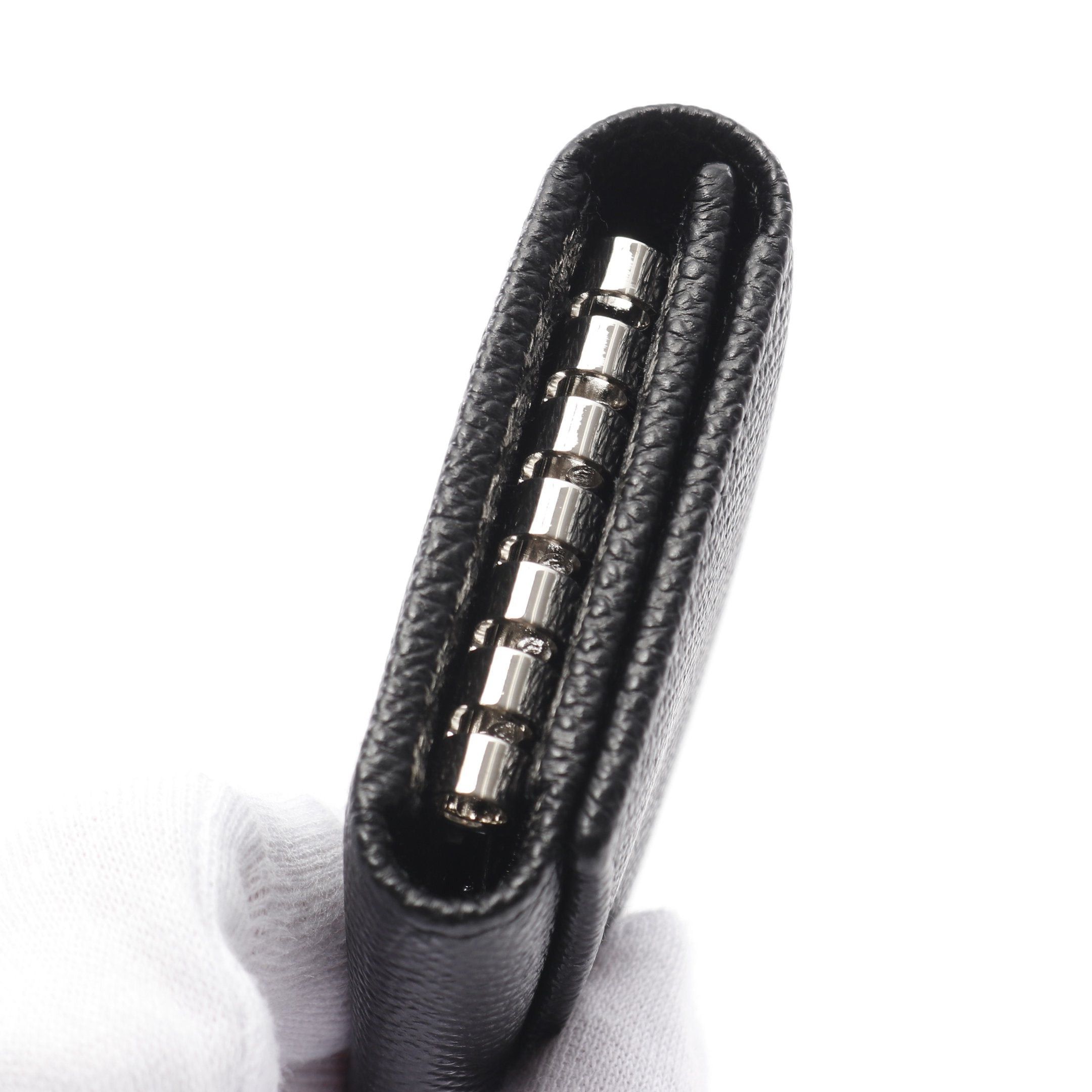 Bvlgari Bvlgari Bvlgari Man 6 Key Case Leather Black Size ONE SIZE - 5 Thumbnail