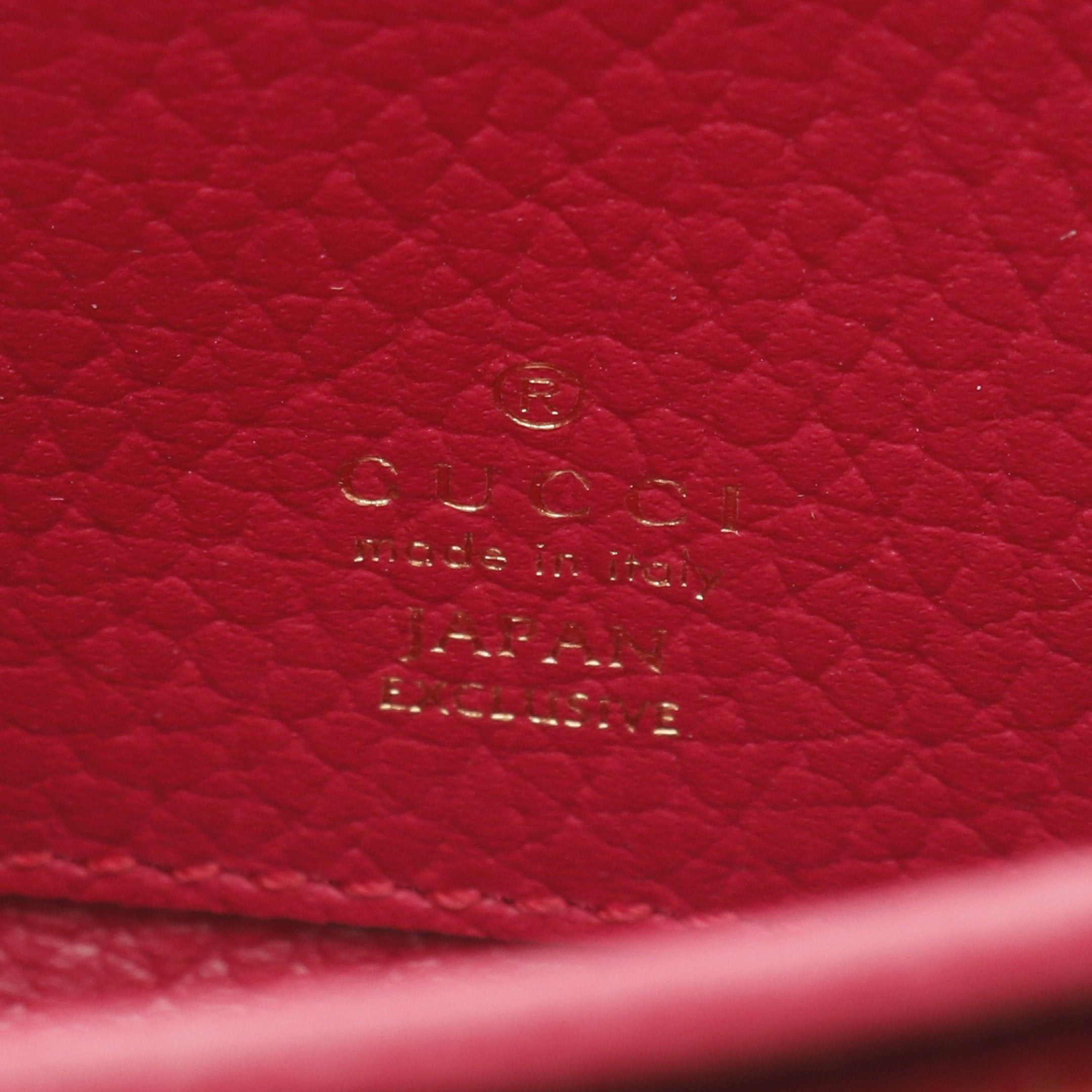 Gucci Gucci Double G Bicolor Small Wallet Gg Marmont Bi-Fold Leather Black Size ONE SIZE - 4 Thumbnail