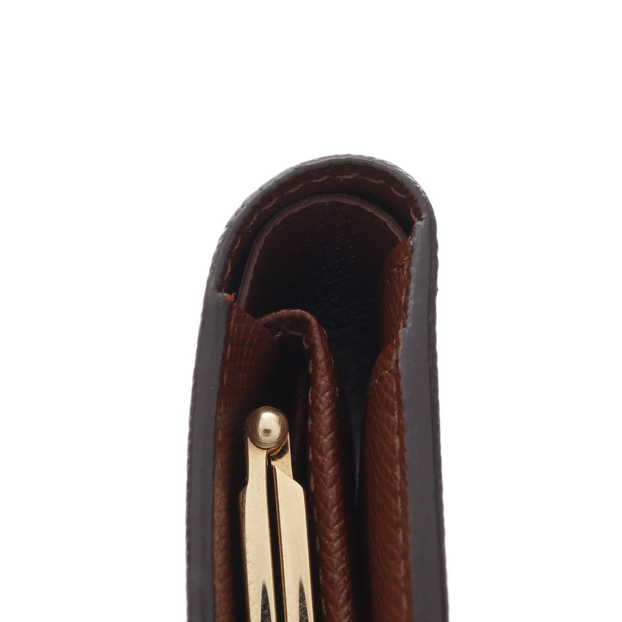 Louis Vuitton Louis Vuitton Portefeuil Viennois Monogram Bi-Fold Wallet Leather Brown Size ONE SIZE - 9 Thumbnail