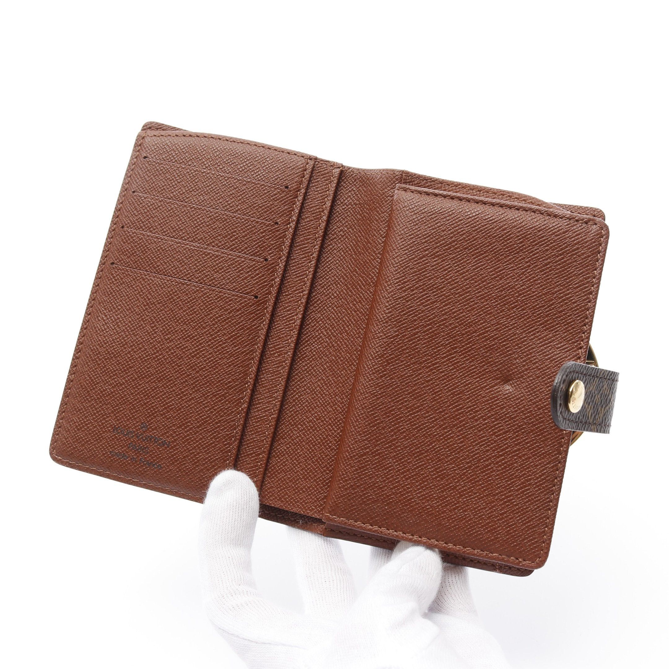 Louis Vuitton Louis Vuitton Portefeuil Viennois Monogram Bi-Fold Wallet Leather Brown Size ONE SIZE - 3 Thumbnail