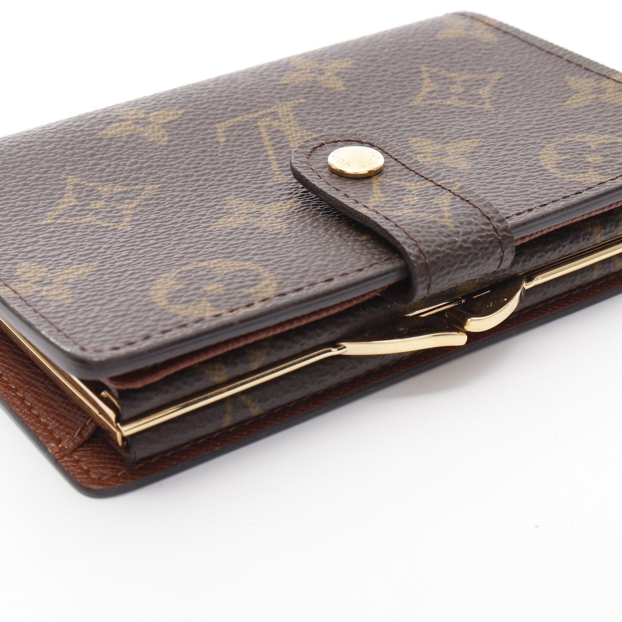 Louis Vuitton Louis Vuitton Portefeuil Viennois Monogram Bi-Fold Wallet Leather Brown Size ONE SIZE - 10 Thumbnail
