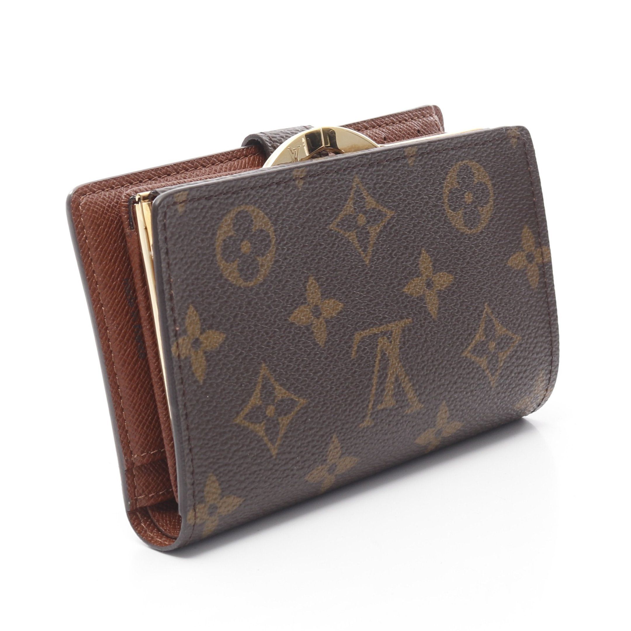 Louis Vuitton Louis Vuitton Portefeuil Viennois Monogram Bi-Fold Wallet Leather Brown Size ONE SIZE - 2 Thumbnail