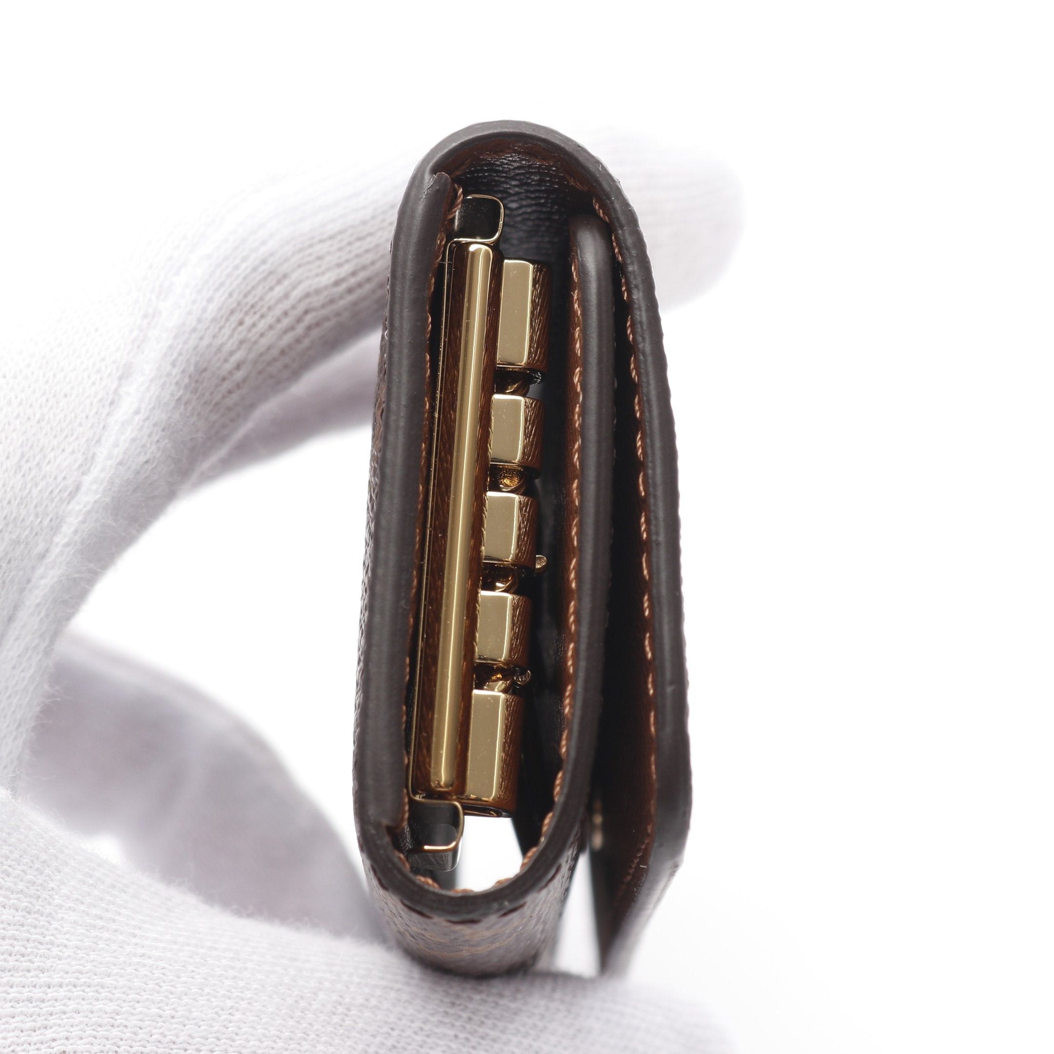 Louis Vuitton Louis Vuitton Multicle 4 Monogram Ring Chain Key Case Brown Size ONE SIZE - 5 Thumbnail
