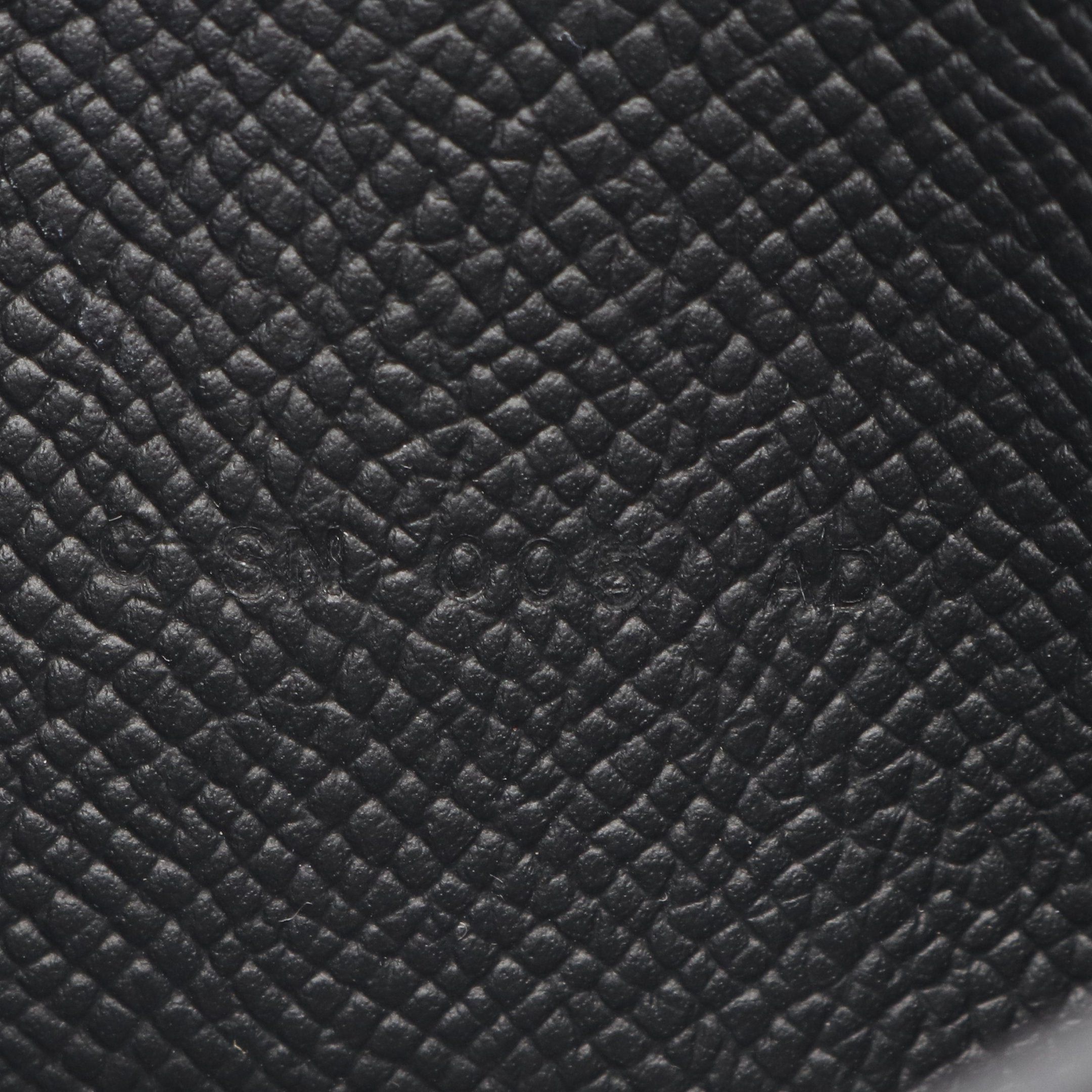 Hermes Hermes Bear Souffle Bi-Fold Long Wallet Veau Epsom Black Gold Hardware C Engraved Size ONE SIZE - 5 Thumbnail