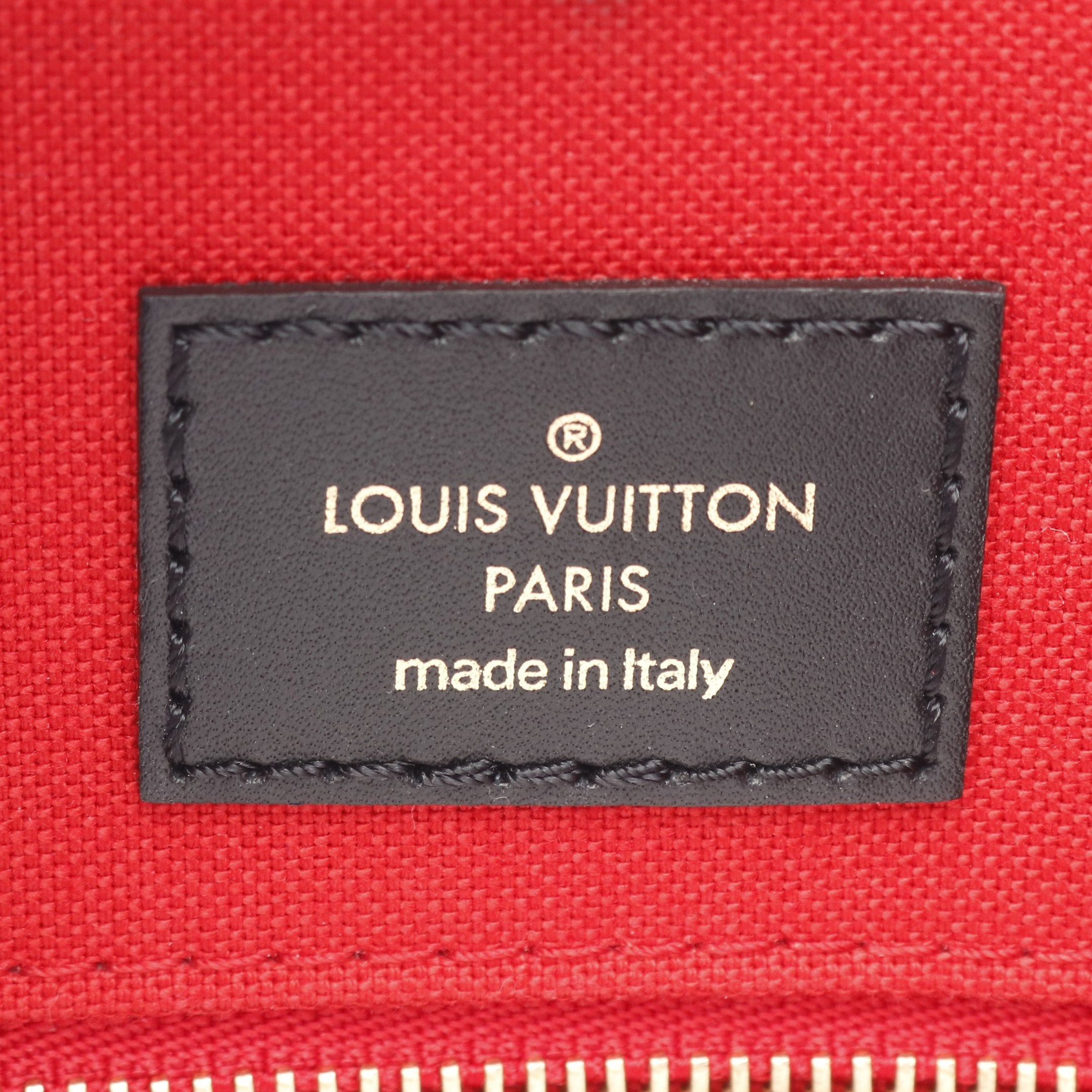 Louis Vuitton Louis Vuitton On-The-Go Mm Monogram Giant Reverse Shoulder Bag Tote Leather Brown Beige Size ONE SIZE - 4 Thumbnail