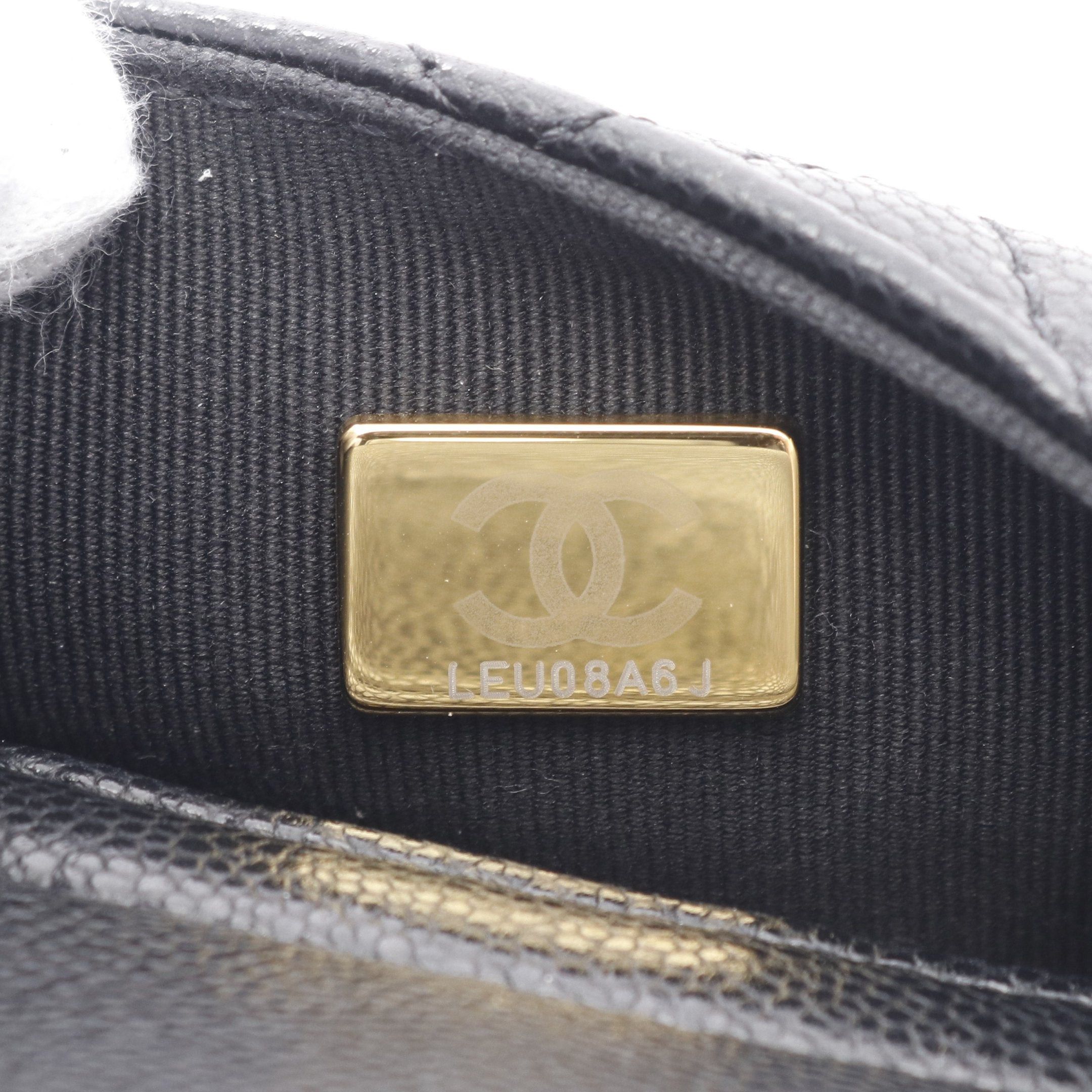 Chanel Chanel Matelasse Backpack Rucksack Caviar Skin Black Gold Hardware Size ONE SIZE - 5 Thumbnail