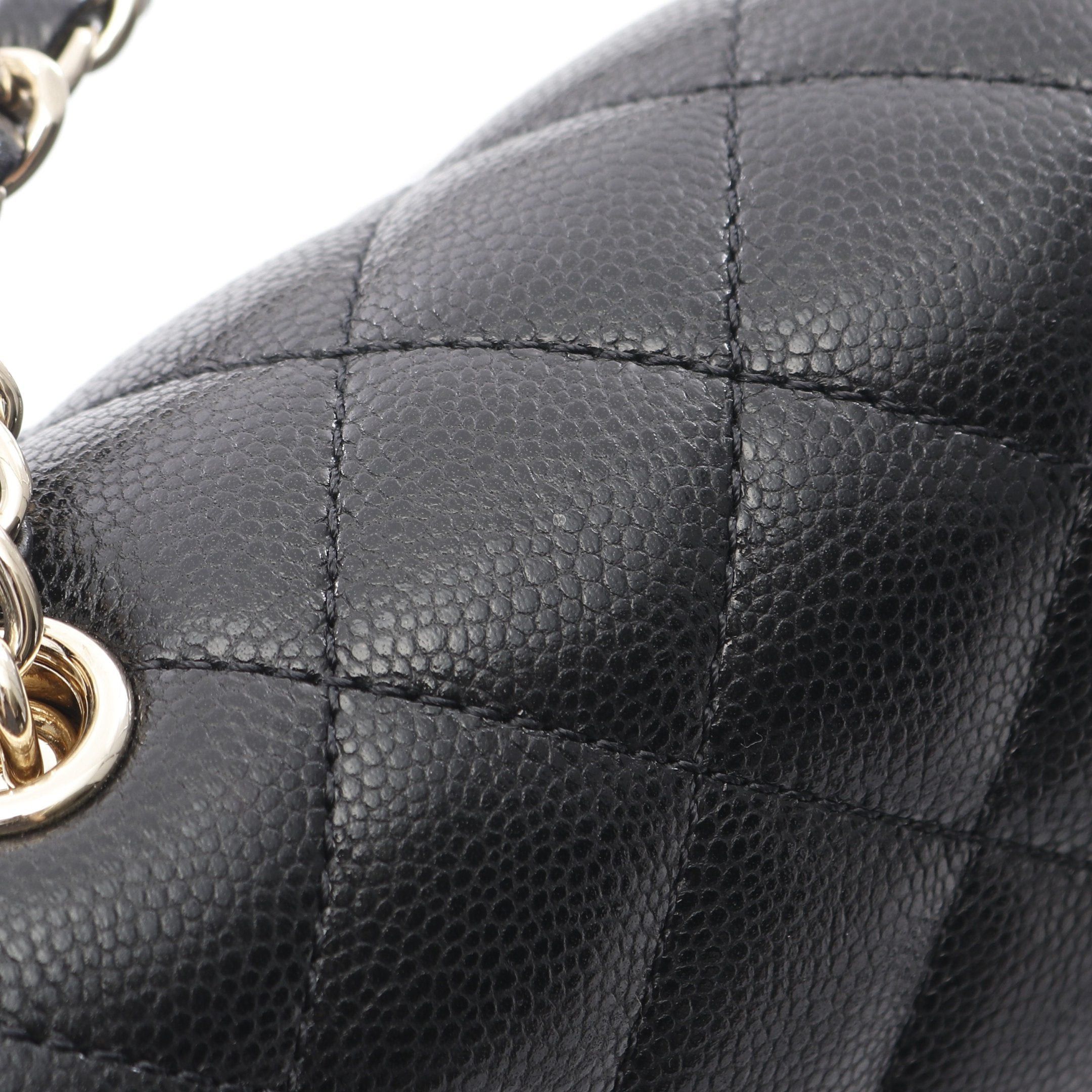Chanel Chanel Matelasse Backpack Rucksack Caviar Skin Black Gold Hardware Size ONE SIZE - 6 Thumbnail