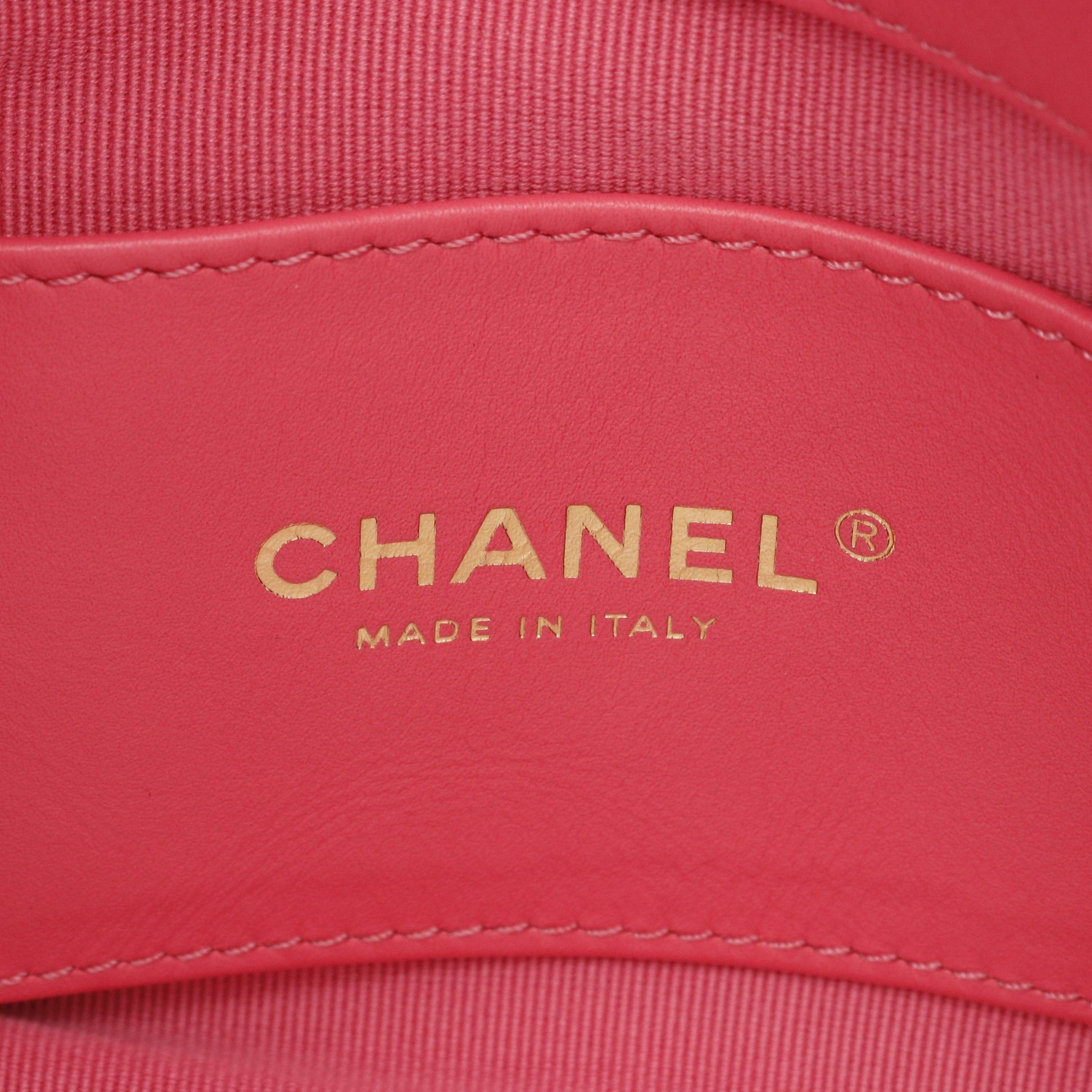 Chanel Chanel Matelasse Heart Lock Chain Shoulder Bag Lambskin Pink Gold Hardware Size ONE SIZE - 4 Thumbnail