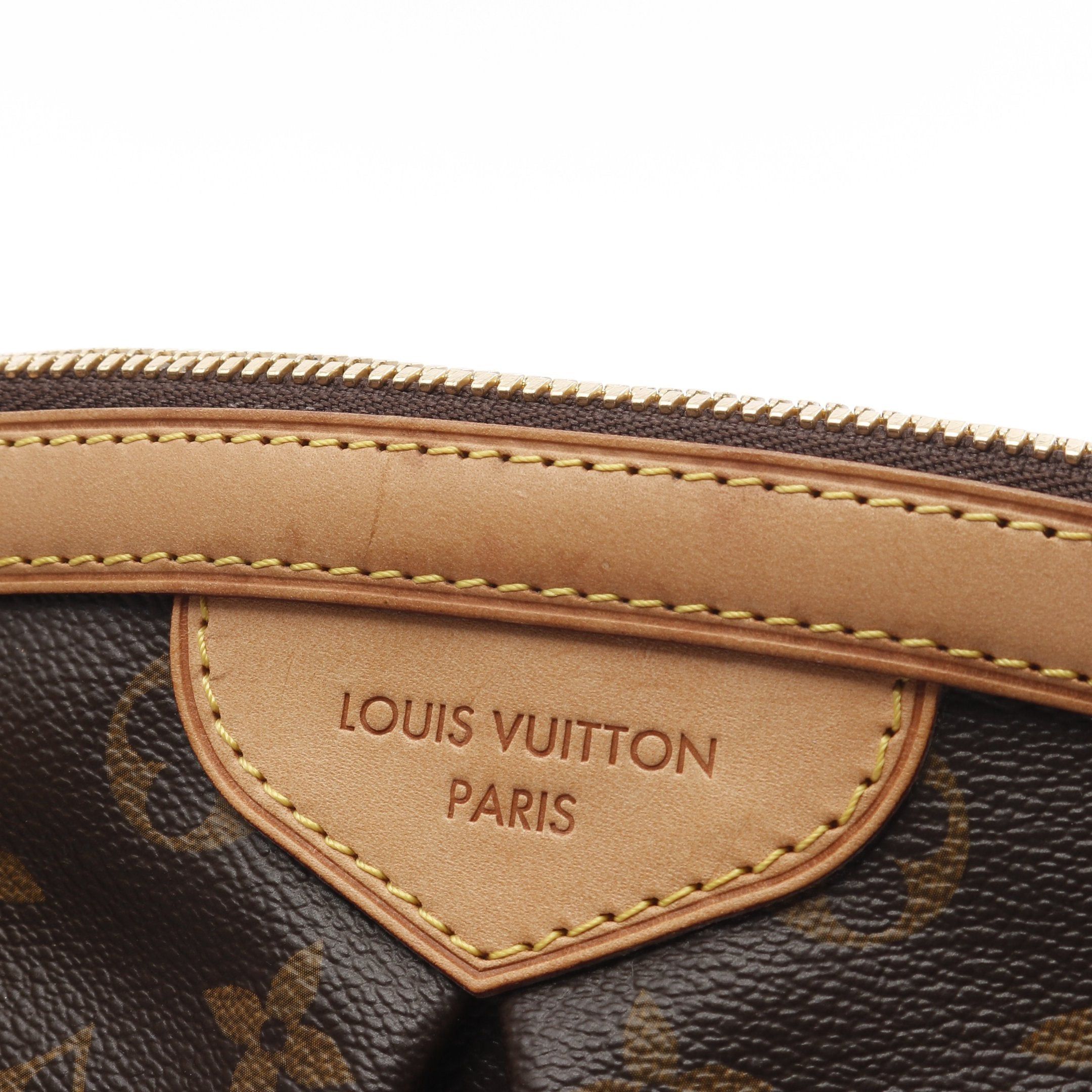 Louis Vuitton Louis Vuitton Tivoli Gm Monogram Handbag Leather Brown Size ONE SIZE - 10 Thumbnail