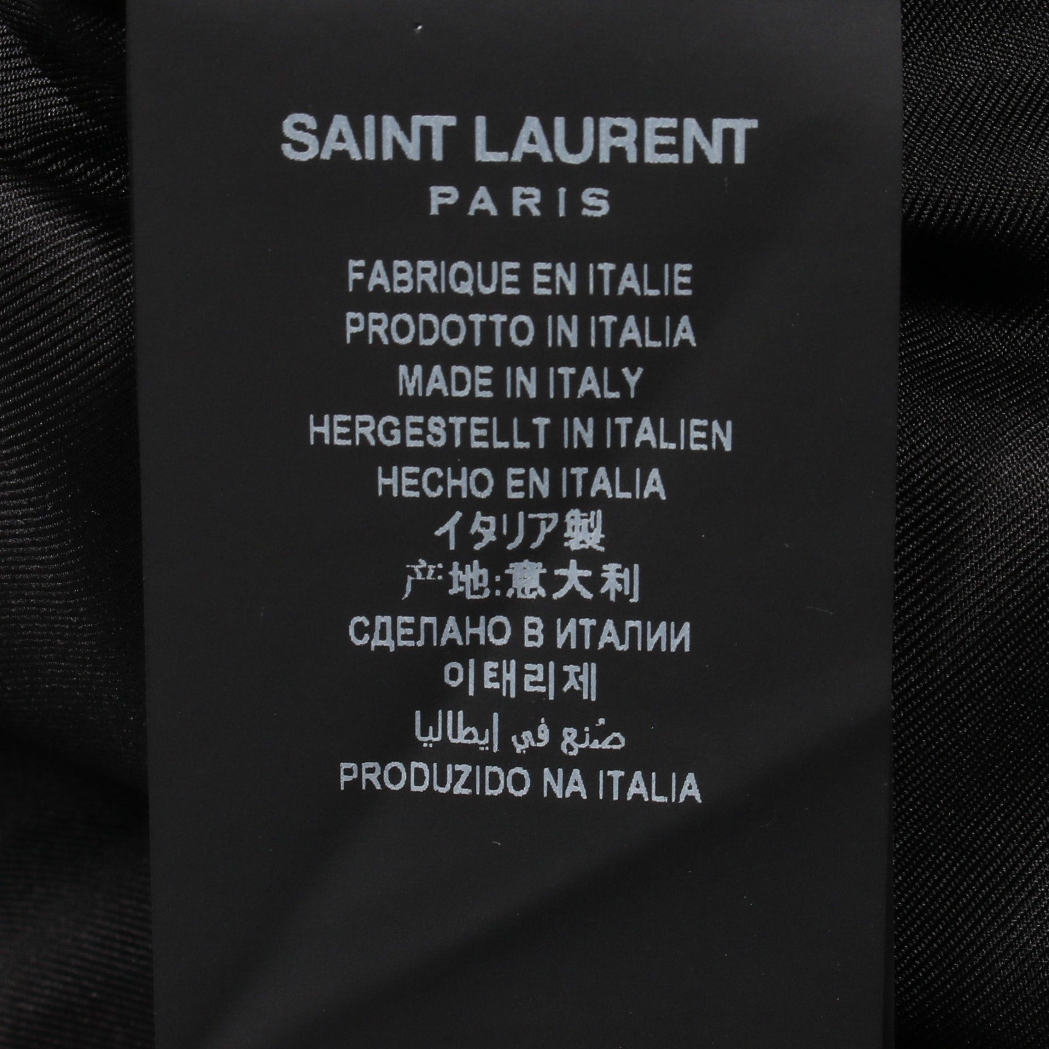 Yves Saint Laurent Yves Saint Laurent Tailored Jacket Check Wool Beige Black Size ONE SIZE - 4 Thumbnail
