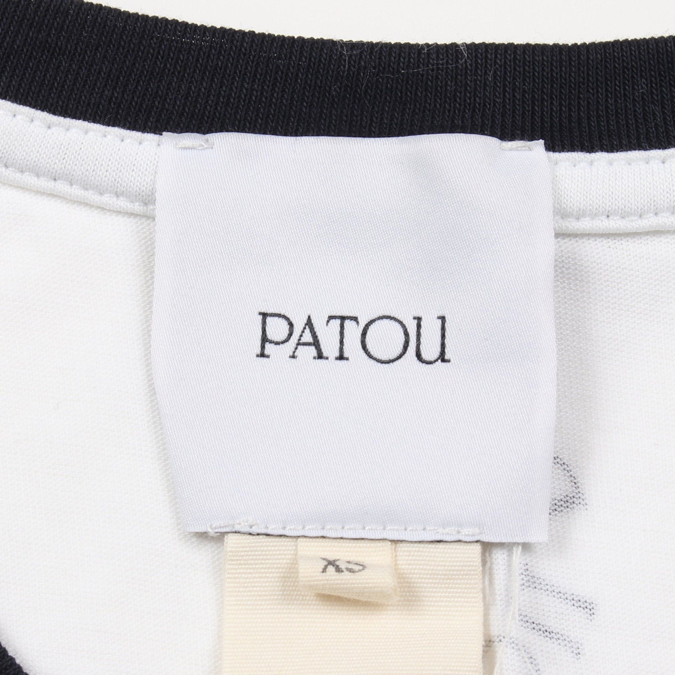 Patou Tank Top Logo Cotton White