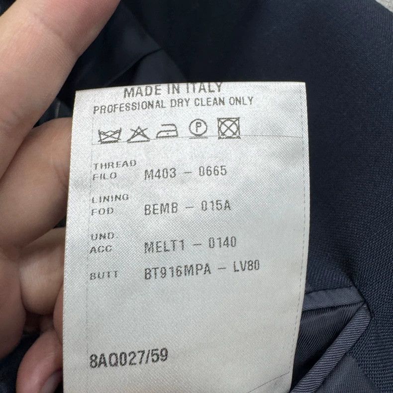 Lanvin Lanvin Wool Suit Jacket Size 46-yf Size US M / EU 48-50 / 2 - 4 Thumbnail