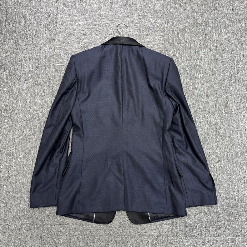 Dolce & Gabbana DG Dark Patterned Formal Suit Jacket-yf Size US L / EU 52-54 / 3 - 2 Thumbnail