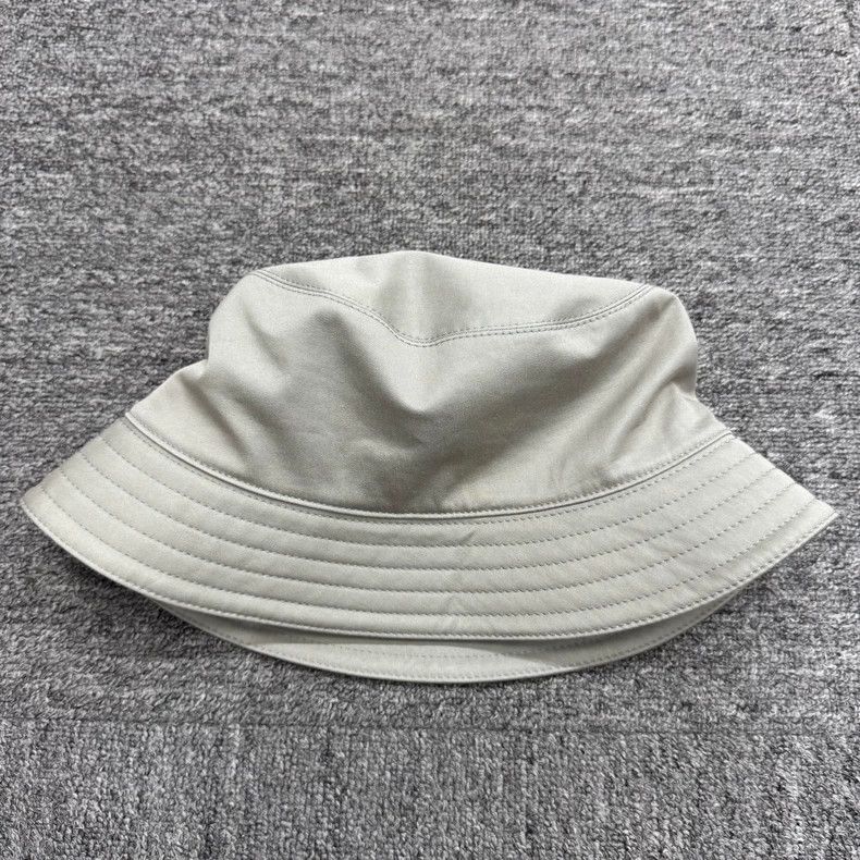 Hermes Hermes Logo Print Linen Bucket Hat-yf Size ONE SIZE - 2 Thumbnail