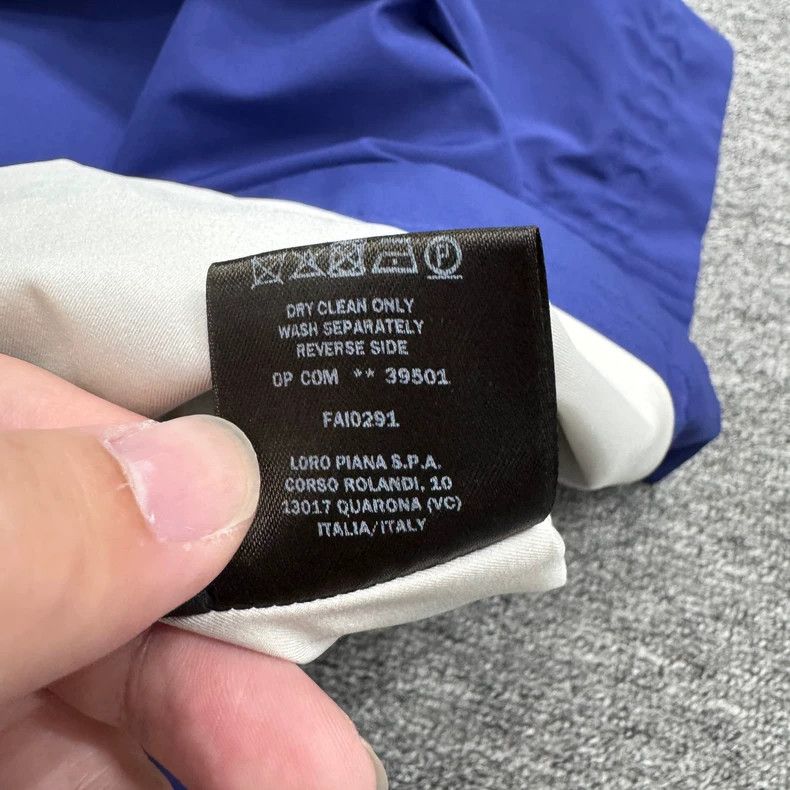 Loro Piana Loro Piana Nylon Windbreaker Jacket-yf Size US L / EU 52-54 / 3 - 3 Thumbnail