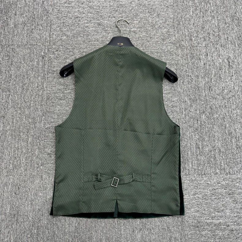 Dolce & Gabbana DG Velvet Beekeeper Vest with Rhinestones-yf Size US L / EU 52-54 / 3 - 2 Thumbnail
