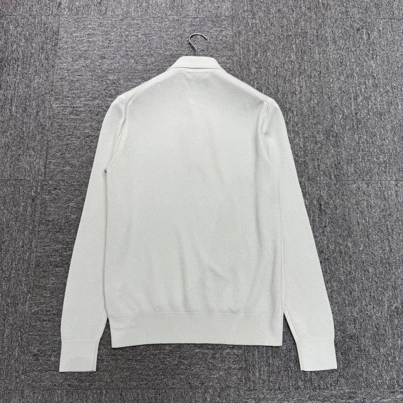 Ermenegildo Zegna Loro Piana Cashmere Silk Knit Top-yf Size US L / EU 52-54 / 3 - 2 Thumbnail