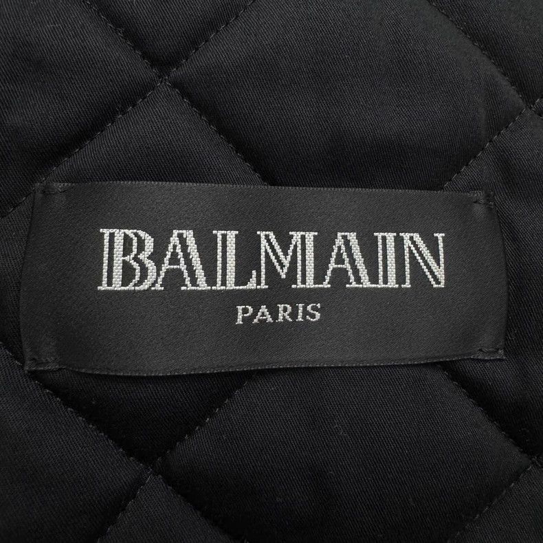Balmain Balmain Velvet and Leather Jacket-yf Size US L / EU 52-54 / 3 - 4 Thumbnail