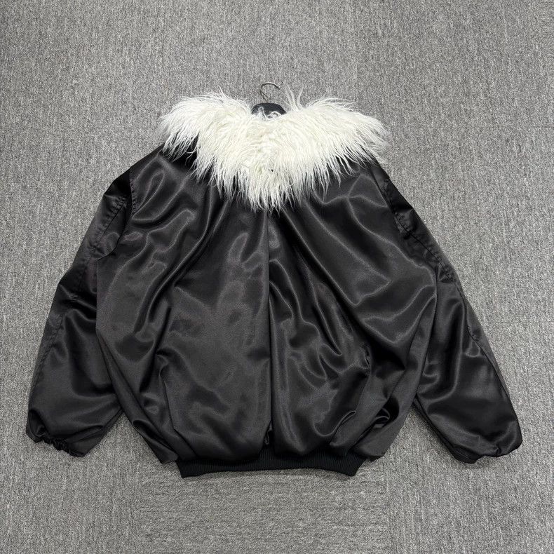 WE11DONE WE11done Black Jacket with Fur Collar-yf Size US M / EU 48-50 / 2 - 2 Thumbnail