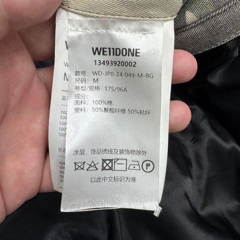 WE11DONE WE11done Camo Cotton Jacket Size M-yf Size US M / EU 48-50 / 2 - 4 Thumbnail