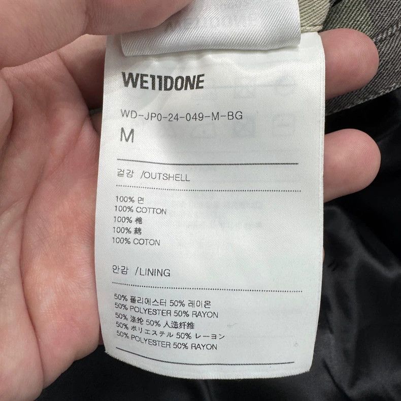 WE11DONE WE11done Camo Cotton Jacket Size M-yf Size US M / EU 48-50 / 2 - 5 Thumbnail