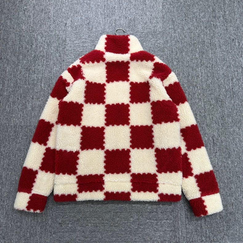 Louis Vuitton Louis Vuitton Checkerboard Teddy Jacket-yf Size US L / EU 52-54 / 3 - 2 Thumbnail