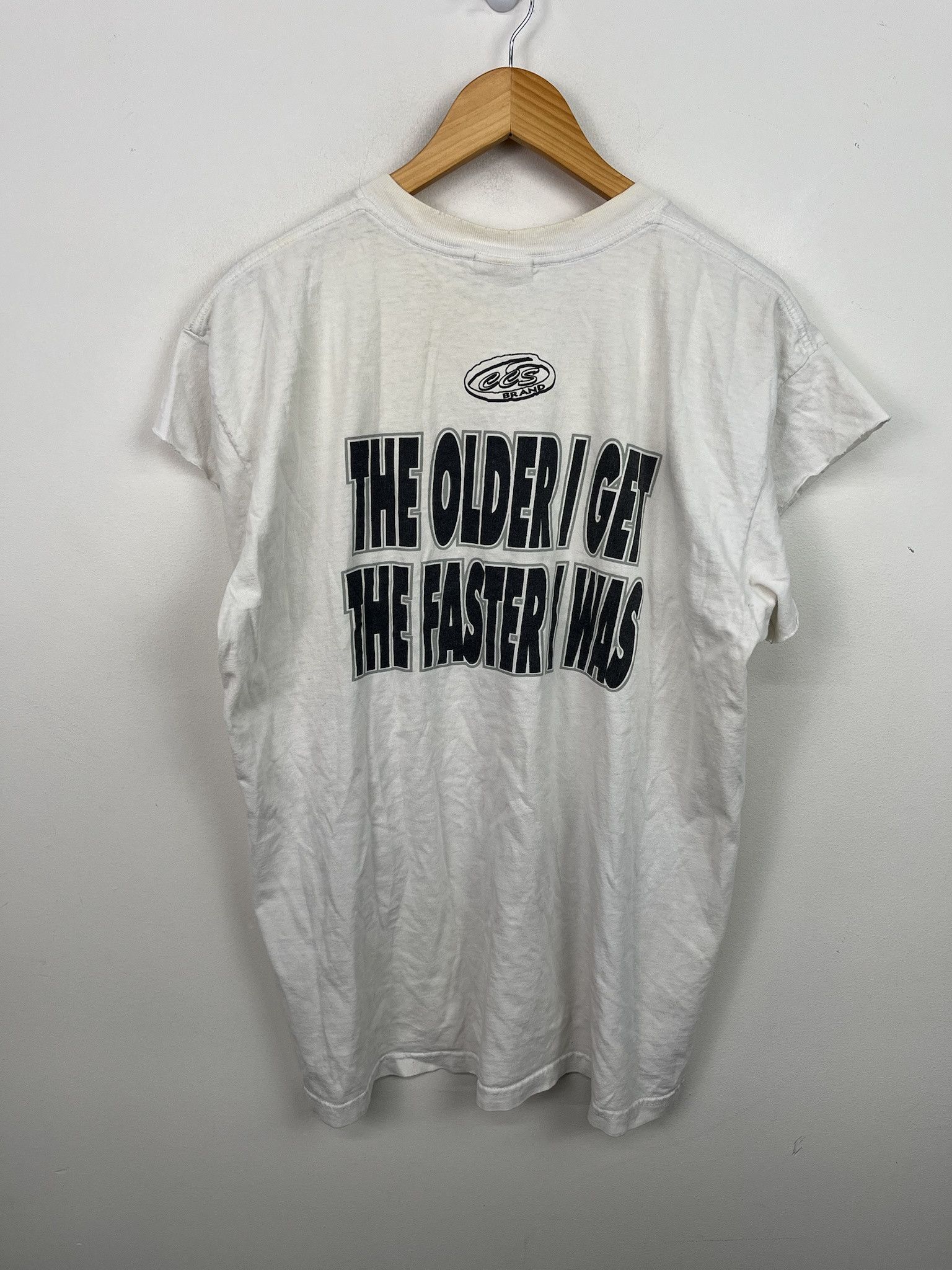 Vintage Vintage Chopper City The Older I get The Faster I was Cut Sleeve Tshirt Size XL Size US XL / EU 56 / 4 - 3 Thumbnail