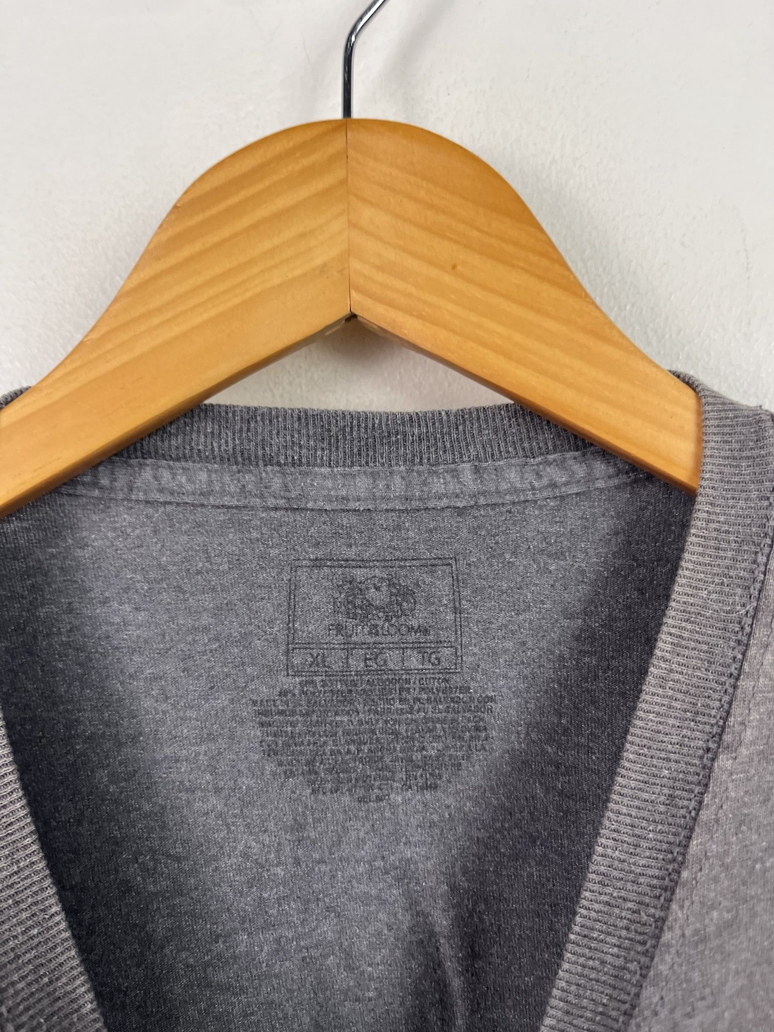 Other Vintage y2K Blank Gray Tshirt Size XL Size US XL / EU 56 / 4 - 2 Thumbnail