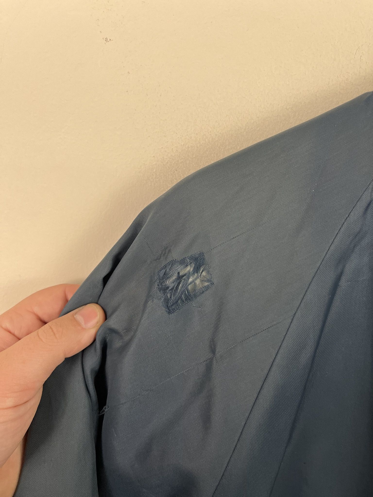 Vintage Vintage 90s Distressed Rocket Frane Service Warm Up snap jacket Size XL Size US XL / EU 56 / 4 - 3 Thumbnail