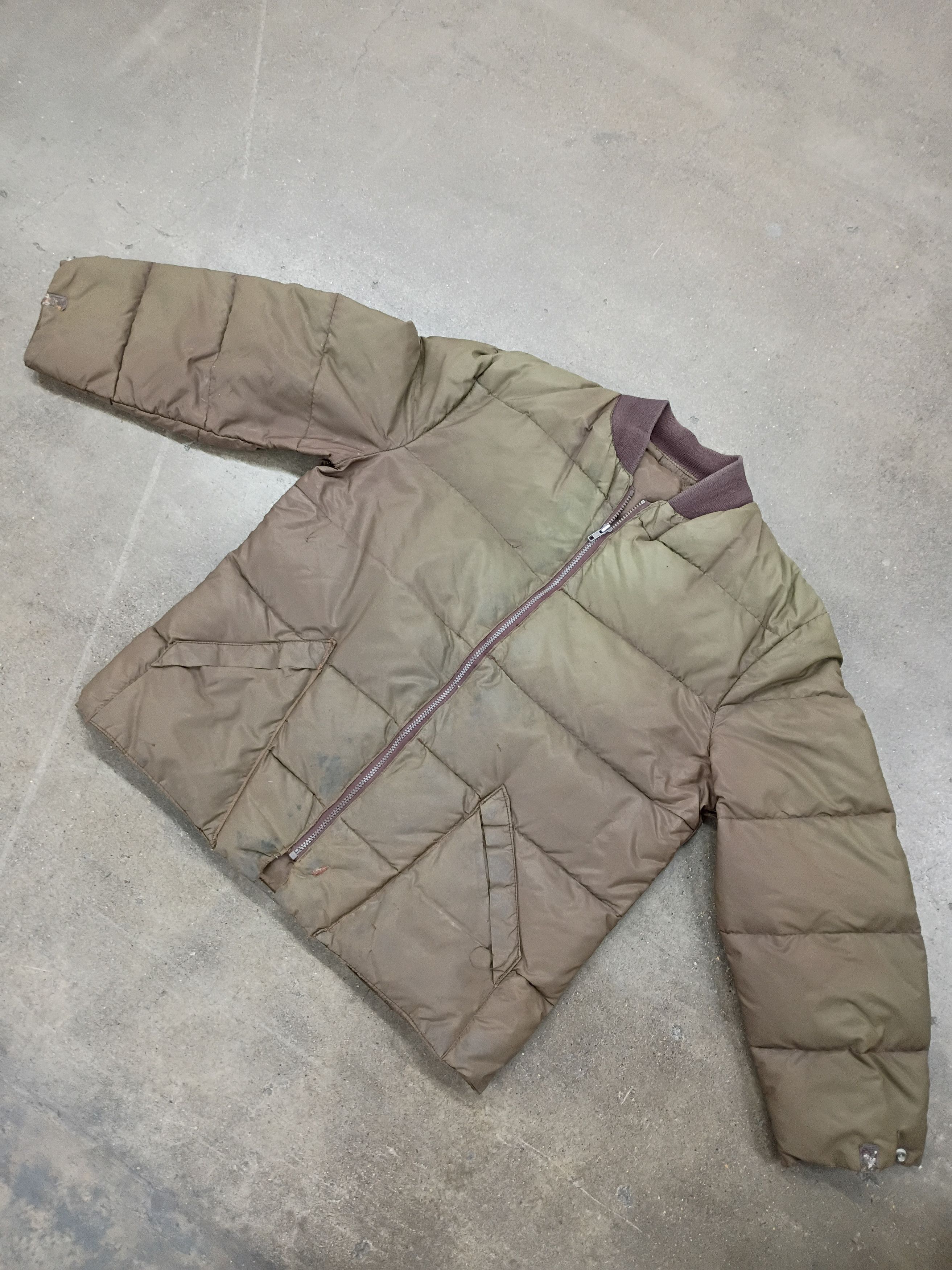 Vintage Vintage 90s Distressed Down Puffer Jacket Size US L / EU 52-54 / 3 - 2 Thumbnail