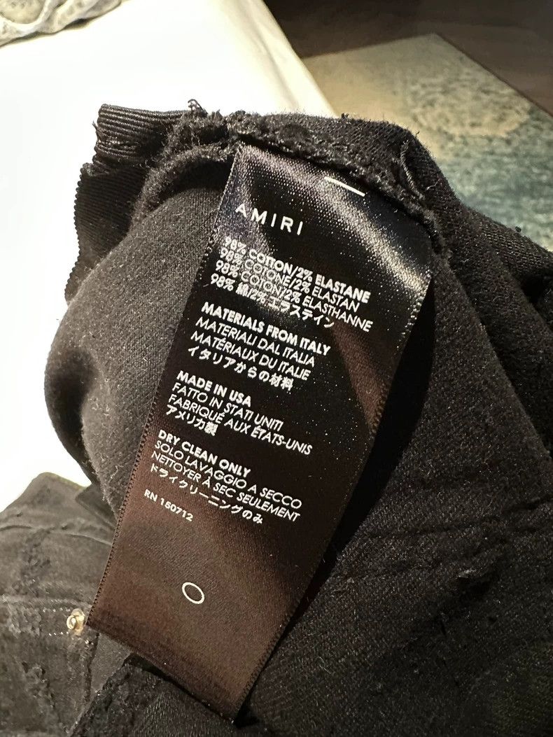 Amiri Amiri Mx1 Men's Jeans -DMC Size US 34 / EU 50 - 7 Thumbnail
