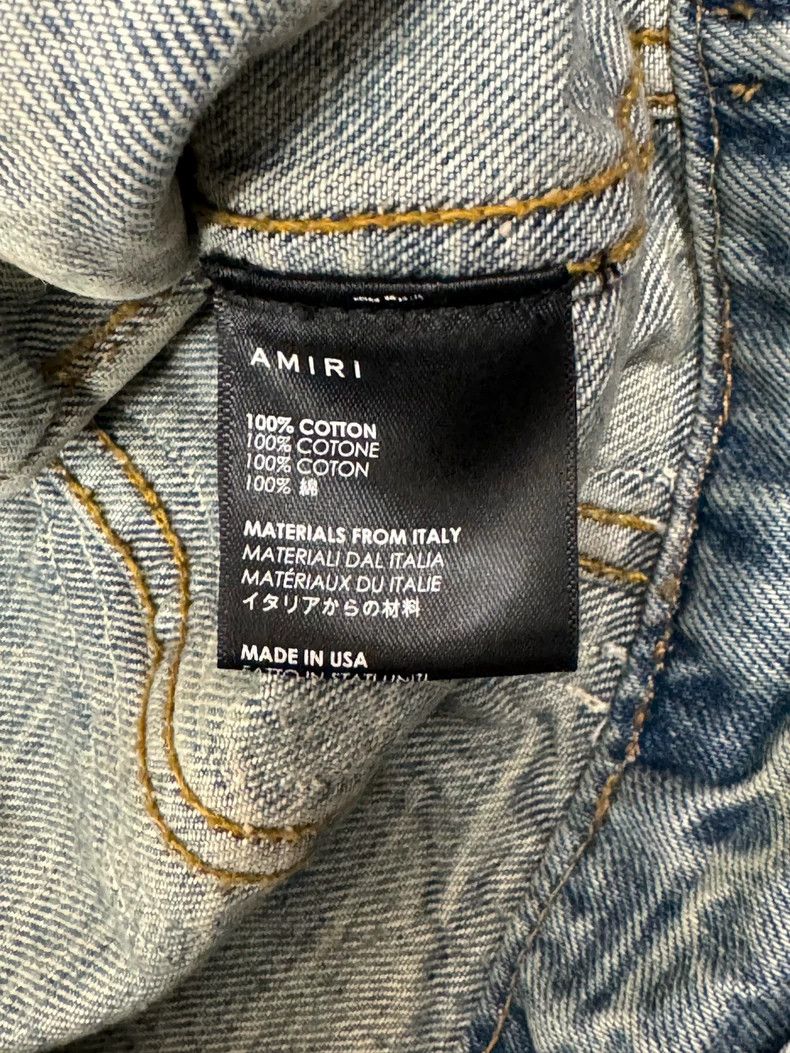 Amiri Amiri Court denim jacket -DMC Size US XS / EU 42 / 0 - 6 Thumbnail