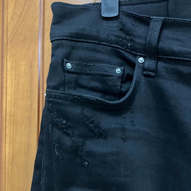 Amiri Amiri 17ss Black Erosion Great Destruction -DMC Size US 29 - 3 Thumbnail