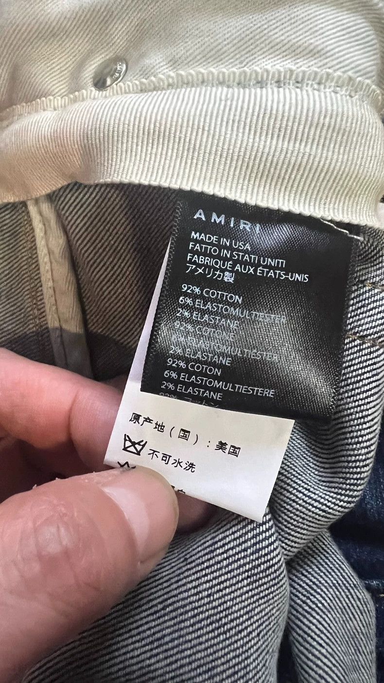 Amiri Amiri Men jeans -DMC Size US 32 / EU 48 - 7 Thumbnail
